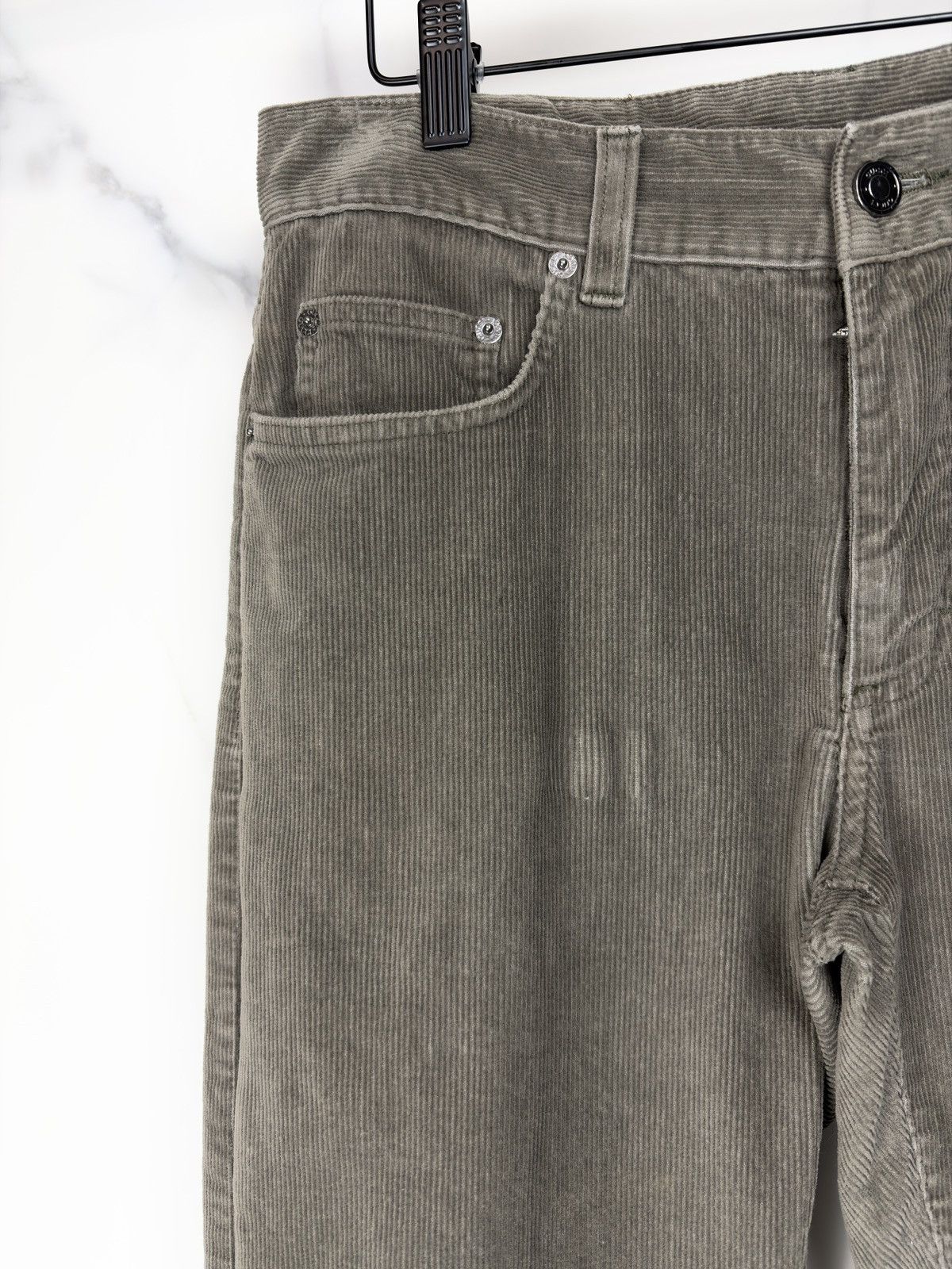 Gucci Gucci Tom Ford Leather Patch Bootcut Corduroy Jeans Olive Size US 32 / EU 48 - 5 Thumbnail