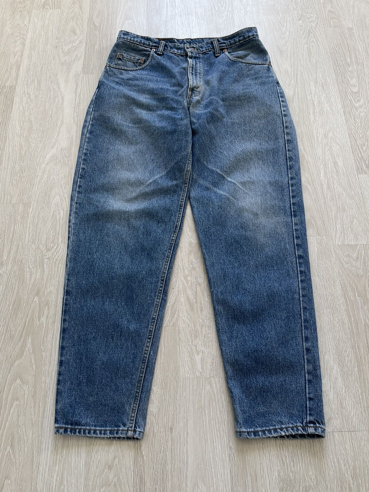 Levi's Vintage Levi's 560 Loose Fit Tapered Leg Wide Baggy Jeans Size US 36 / EU 52 - 3 Thumbnail
