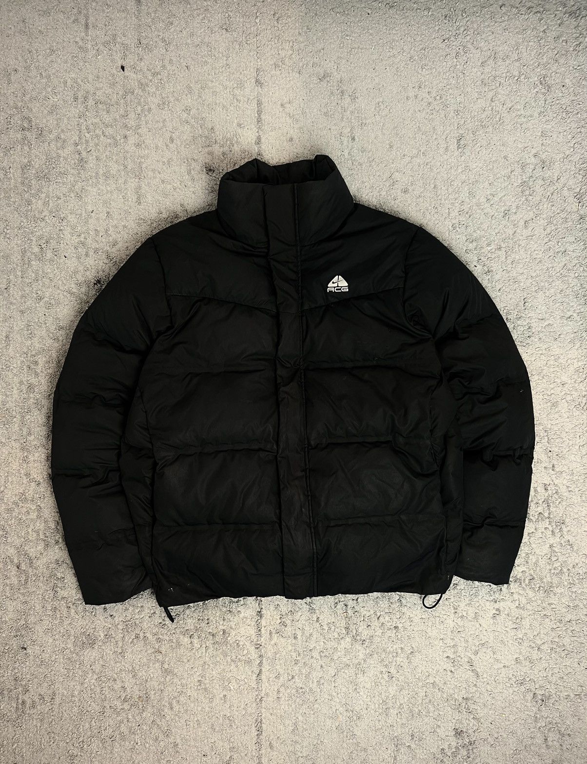 image of Nike Acg Vintage Puffer Down Gorpcore Light Jacket in Black, Men's (Size Medium)
