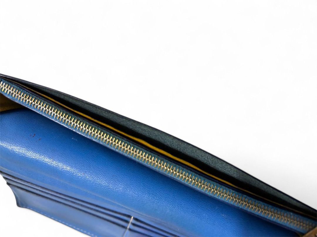 Goyard Goyard - Wallet Monogram Blue Leather Archive Size ONE SIZE - 8 Thumbnail