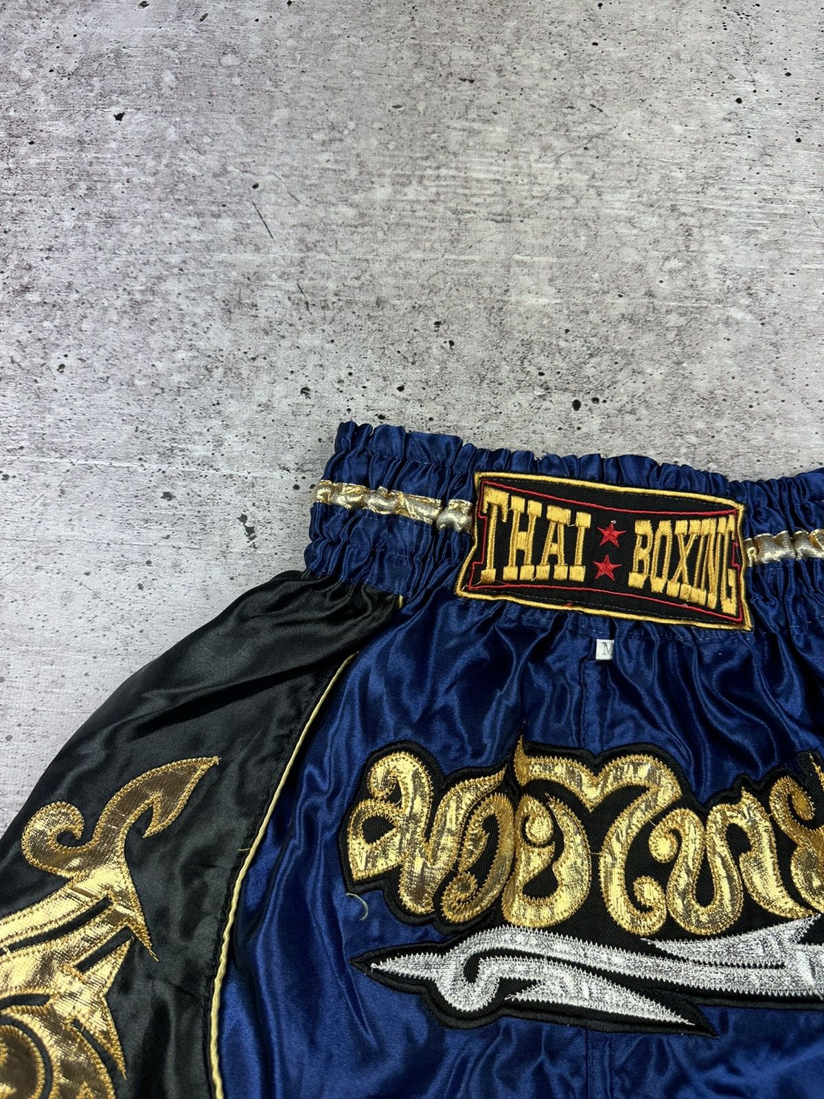 Japanese Brand Vintage Muay Thai Boxing Blue Shorts Size US 32 / EU 48 - 5 Thumbnail