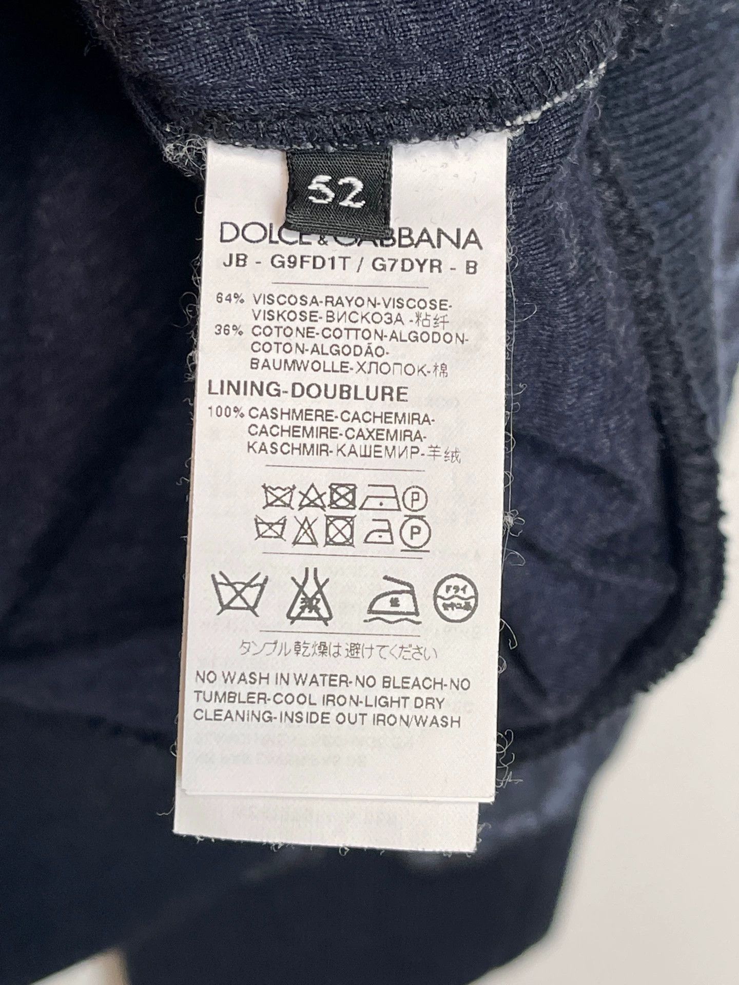 Dolce & Gabbana Dolce & Gabbana Detailed Craft Sweatshirt Size 52 New Size US L / EU 52-54 / 3 - 8 Thumbnail