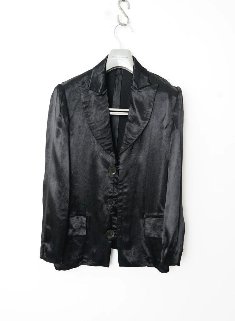 Yohji Yamamoto Yohji Yamamoto Yohji Yamamoto Silk Jacket with