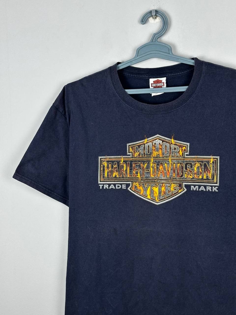 Harley Davidson Vintage Harley-Davidson T-Shirt Sz XL Y2K Faded Size US XL / EU 56 / 4 - 3 Thumbnail