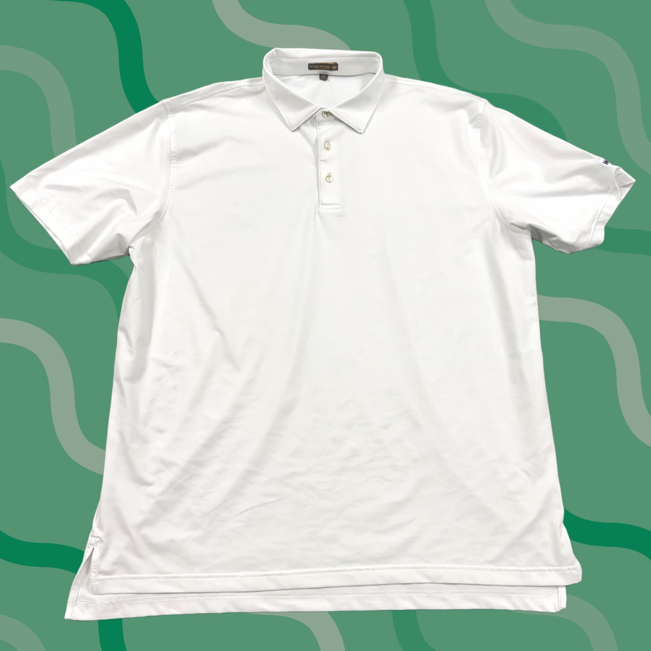 Peter Millar Peter Millar Polo Shirt Mens 2XL White Summer Comfort Golf Performance Westwood Size US XXL / EU 58 / 5 - 1 Thumbnail