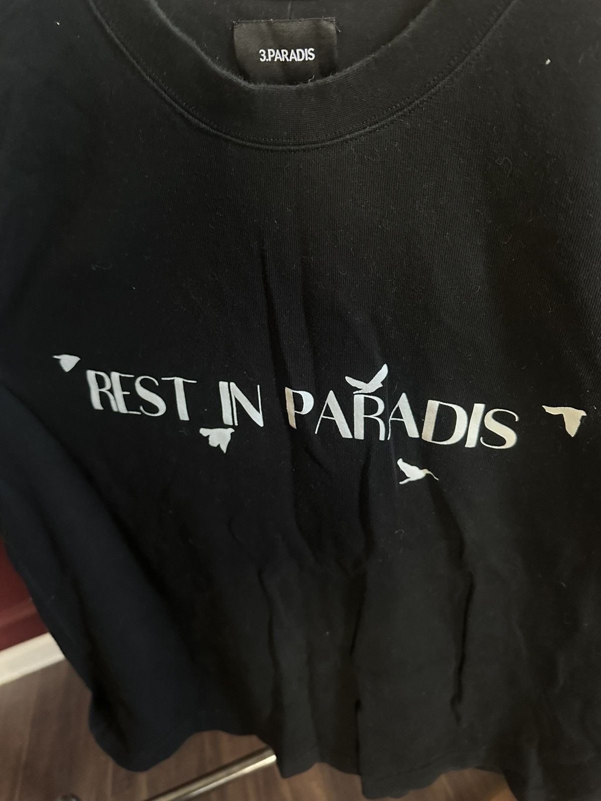 3.PARADIS “Rest In Paradis” limited 2020 peace dove heavy t-shirt Size US S / EU 44-46 / 1 - 2 Thumbnail