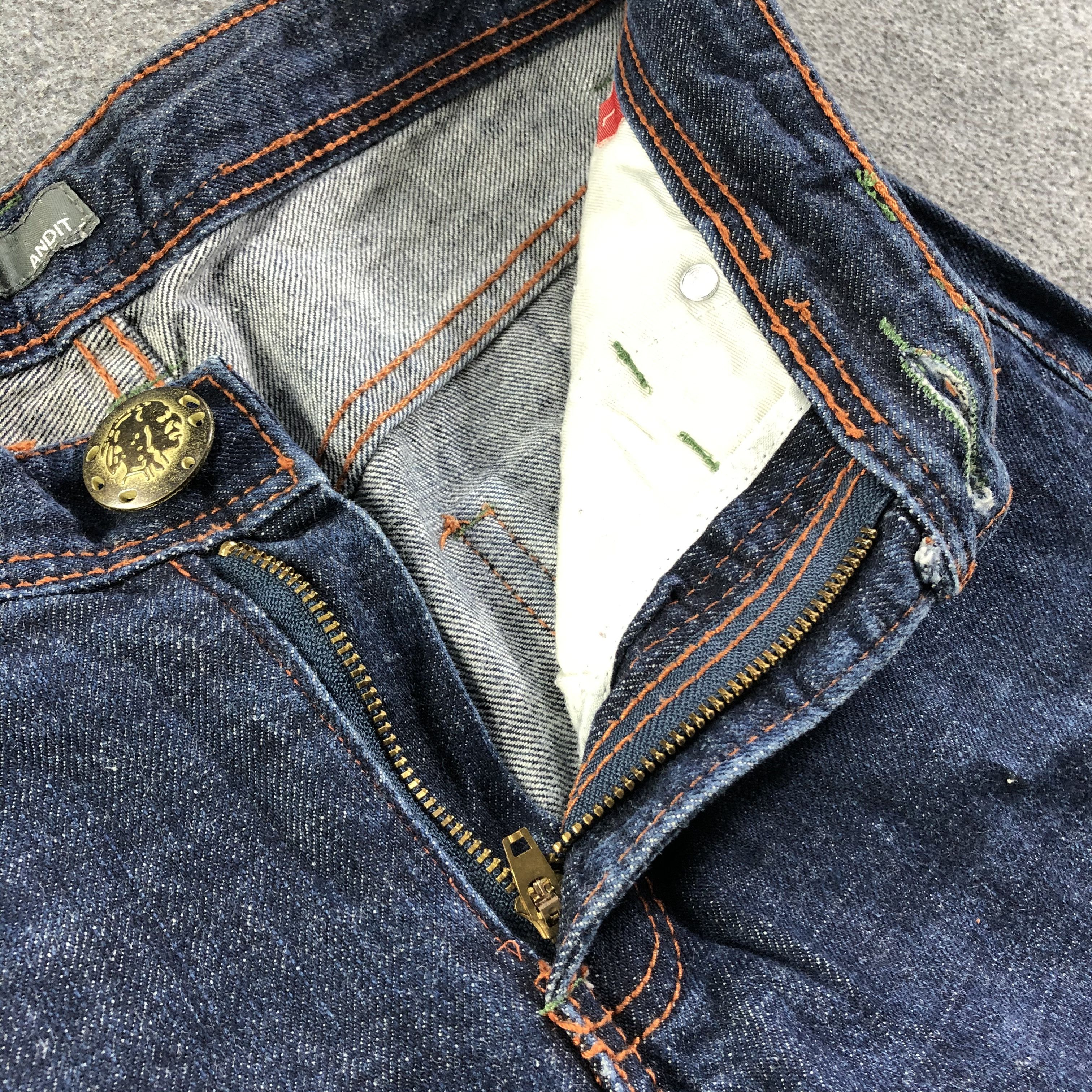 Japanese Brand Japanese Brand Andit Jeans Blue Wash Denim -J2801 Size US 31 - 7 Thumbnail