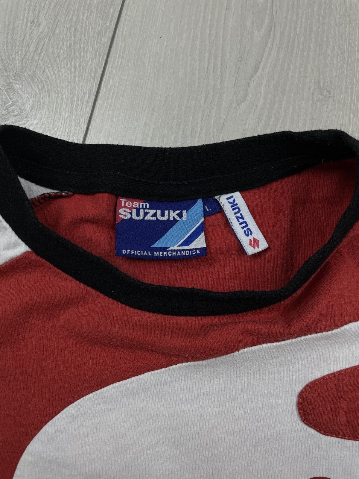 Fox Racing Suzuki Racing Vintage Men’s T Shirt Size L Red Black Size US L / EU 52-54 / 3 - 6 Thumbnail