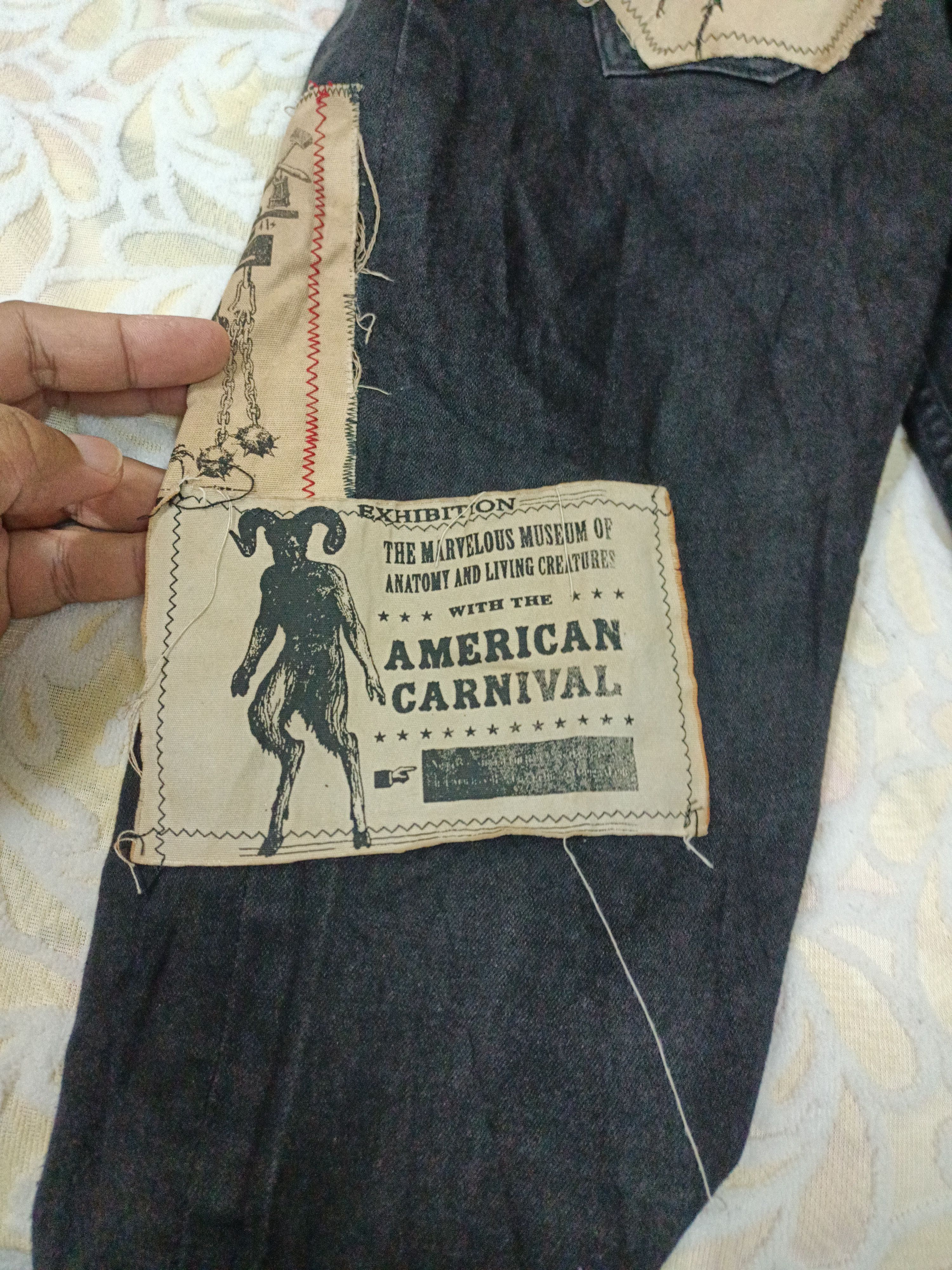 Other Rare custom korrupt label patch skinny ankle jeans Size US 30 / EU 46 - 8 Thumbnail