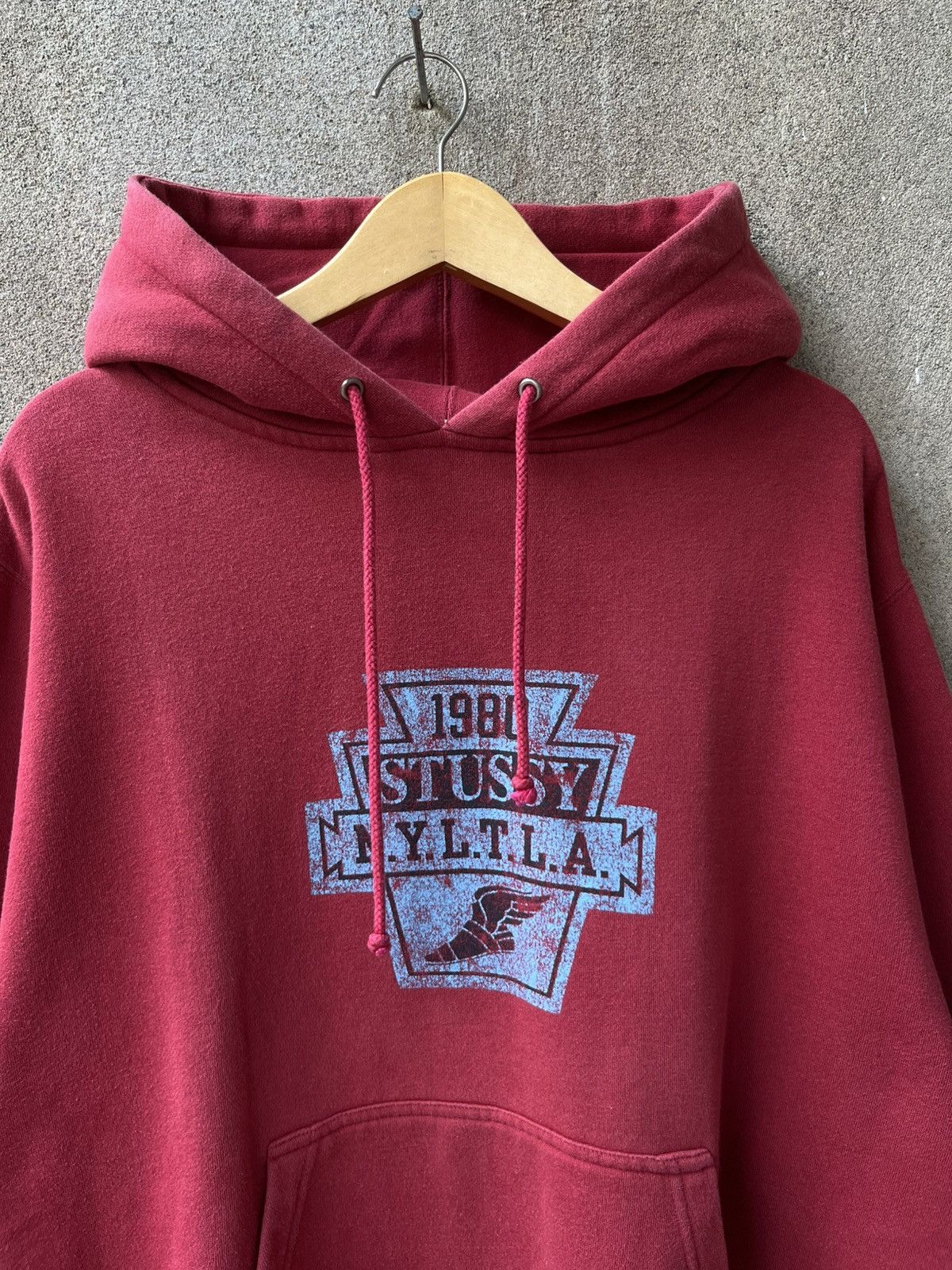 Stussy Vintage 1990s stussy hoodie nyltla Size US M / EU 48-50 / 2 - 5 Thumbnail