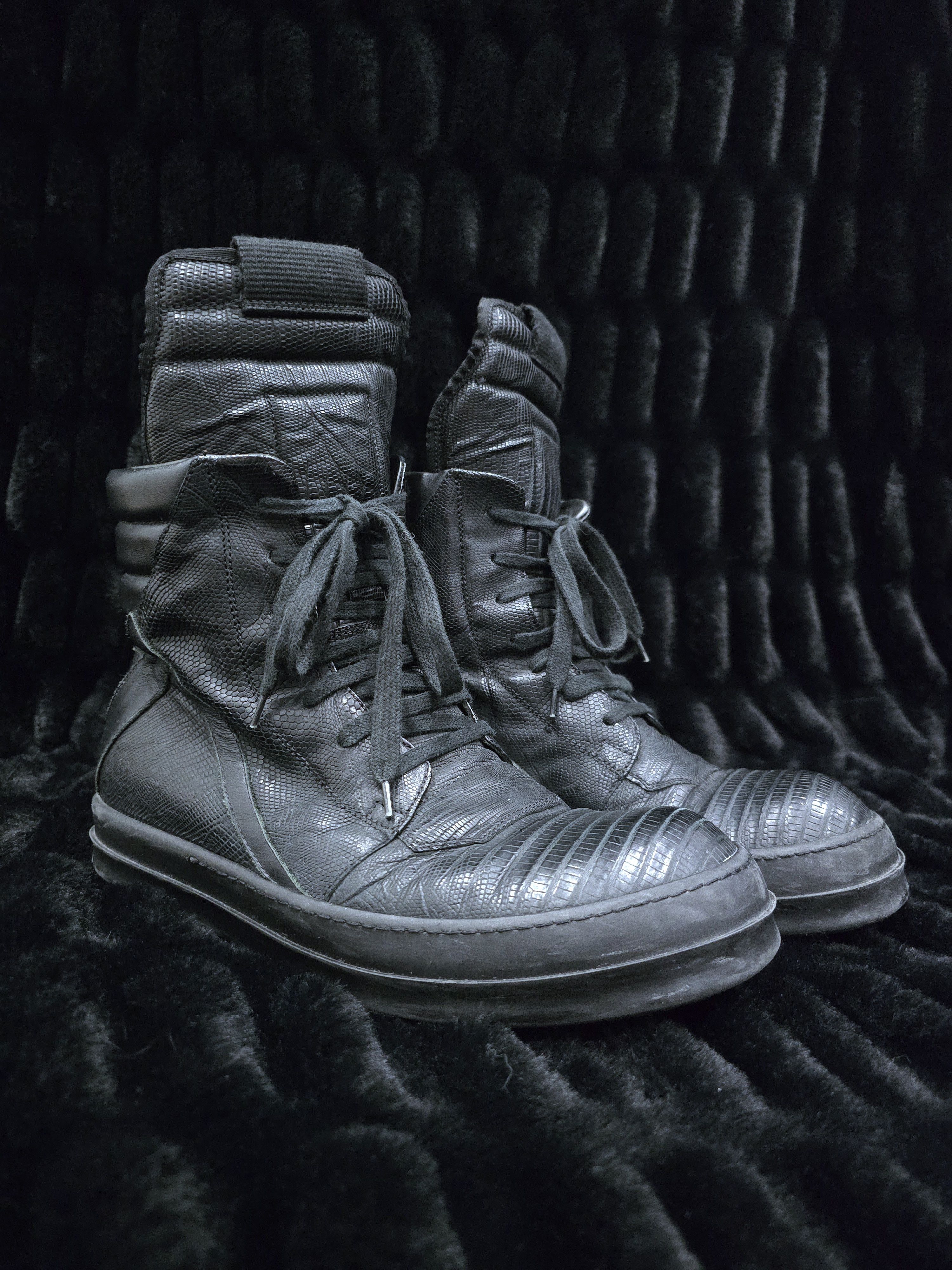 Rick Owens SS11 'ANTHEM' Turbo Geobaskets | Grailed
