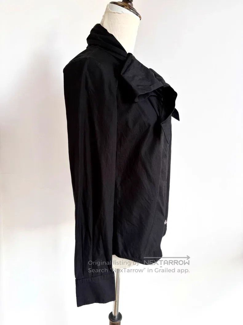 Vivienne Westwood Vivienne Westwood Vintage Black Large Bow Shirt Size M / US 6-8 / IT 42-44 - 4 Thumbnail