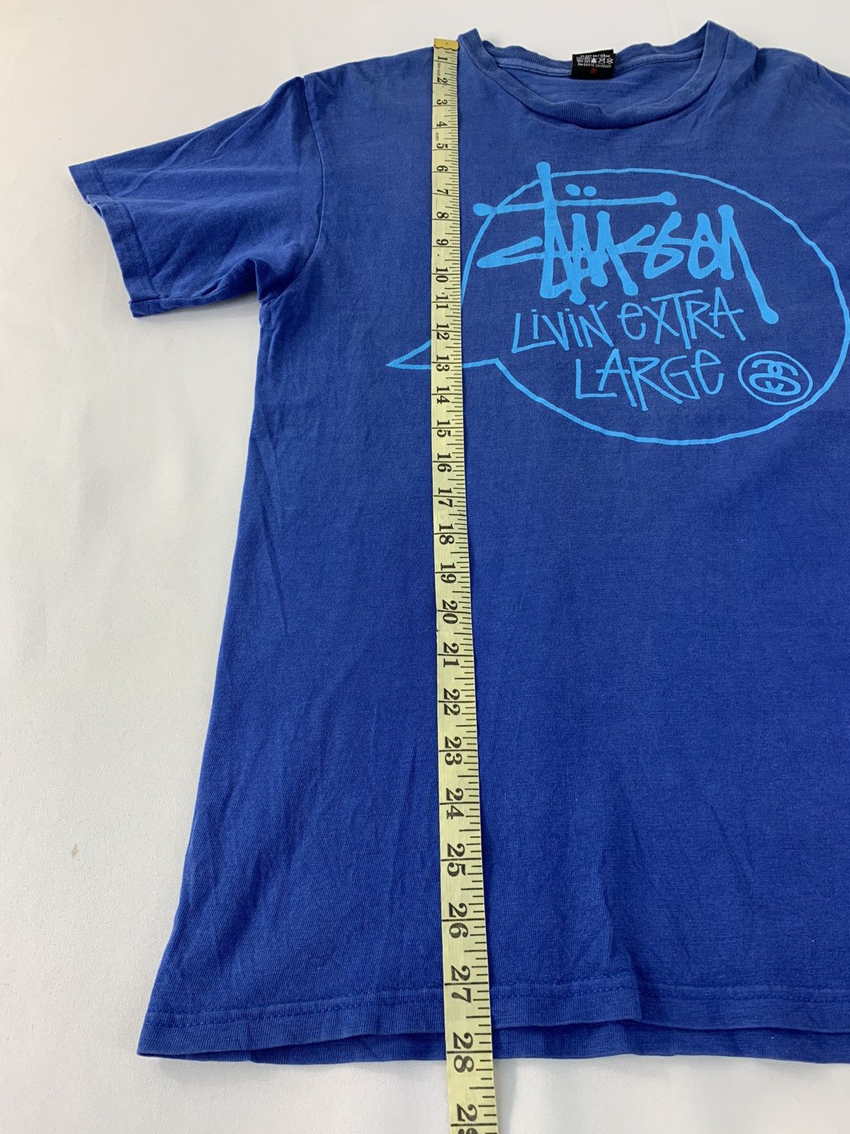 Stussy Stussy Livin Extra Large Spell Out Printed Casual Tee Size US M / EU 48-50 / 2 - 8 Thumbnail