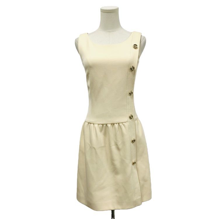 Prada Prada Button Embellished Mini Dress Size 38 Size XS / US 0-2 / IT 36-38 - 1 Thumbnail