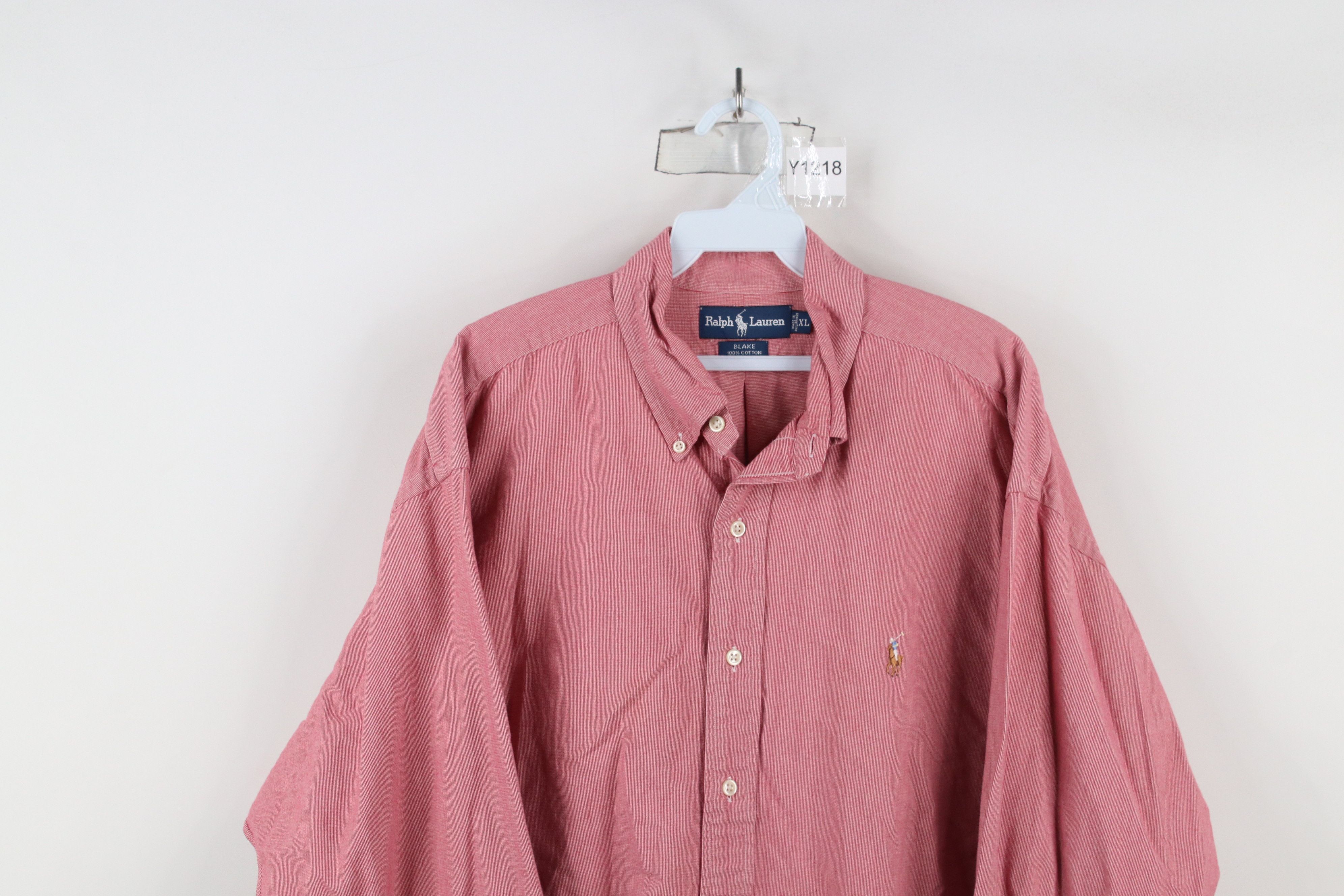 Polo Ralph Lauren Vintage 90s Ralph Lauren Heavyweight Collared Button Shirt Size US XL / EU 56 / 4 - 2 Thumbnail