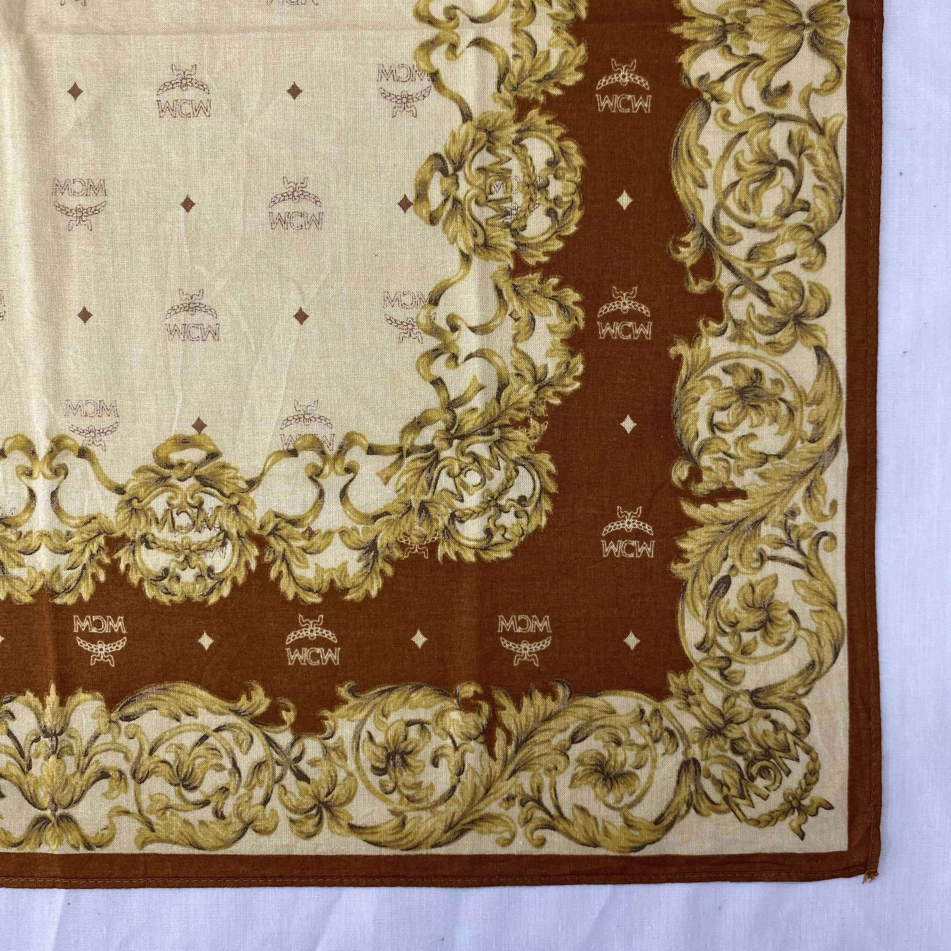 MCM × Vintage Vintage MCM Handkerchief Neckerchief Bandana H257P Size ONE SIZE - 3 Thumbnail
