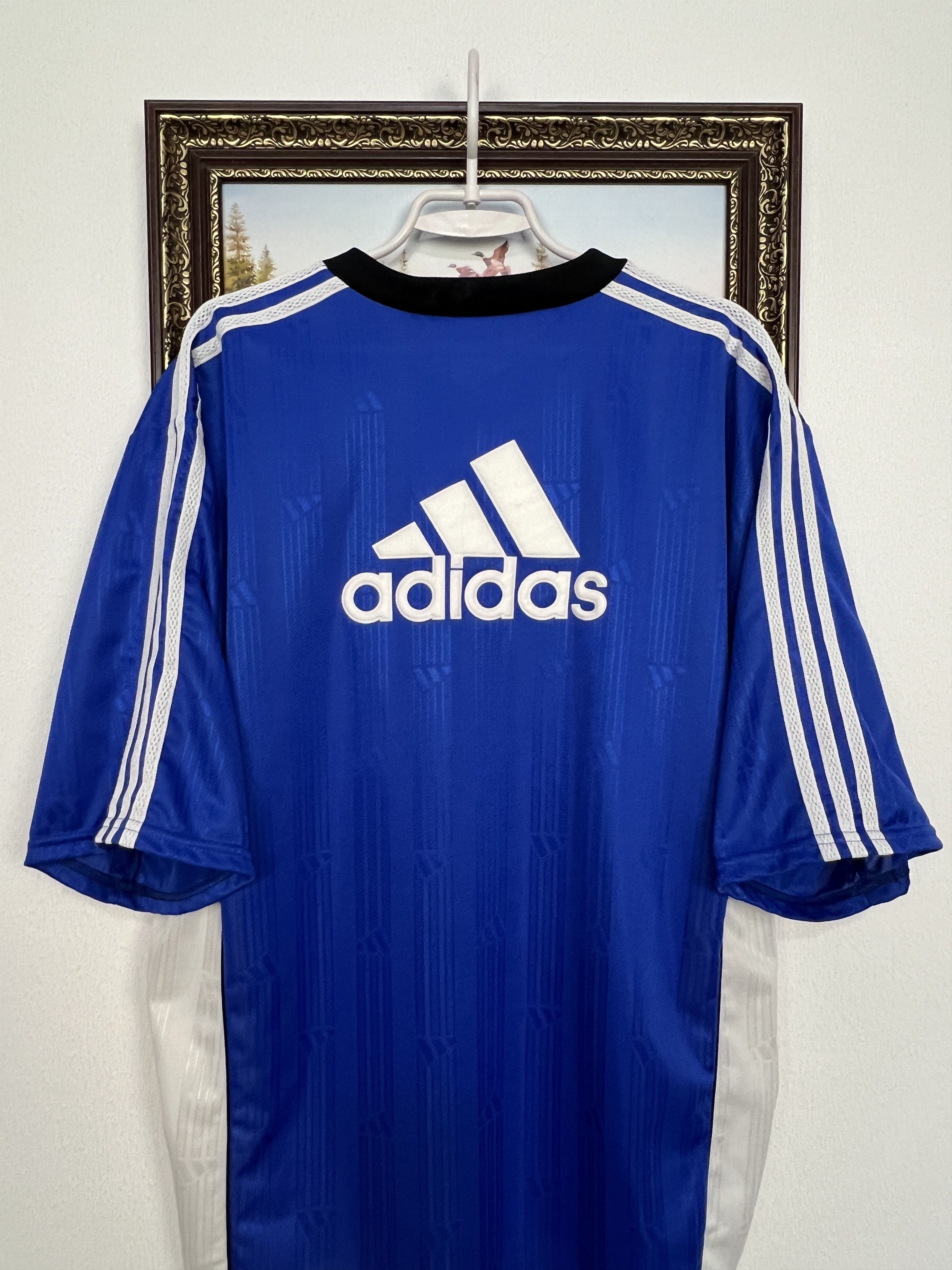 Adidas Vintage 90's Adidas FC Schalke 04 Football Shirt Soccer Size US XXL / EU 58 / 5 - 9 Thumbnail