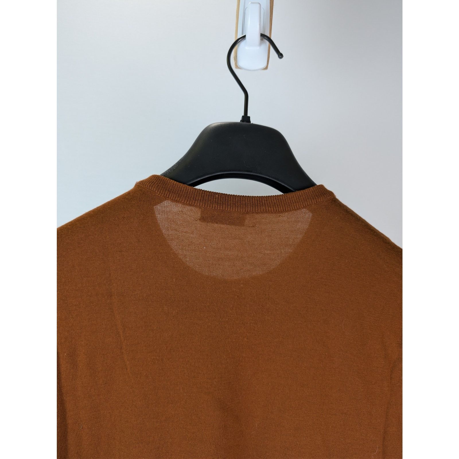 Brunello Cucinelli o1rshd1 CC20 Long-Sleeve Crewneck Sweater in Brown Size US M / EU 48-50 / 2 - 15 Thumbnail