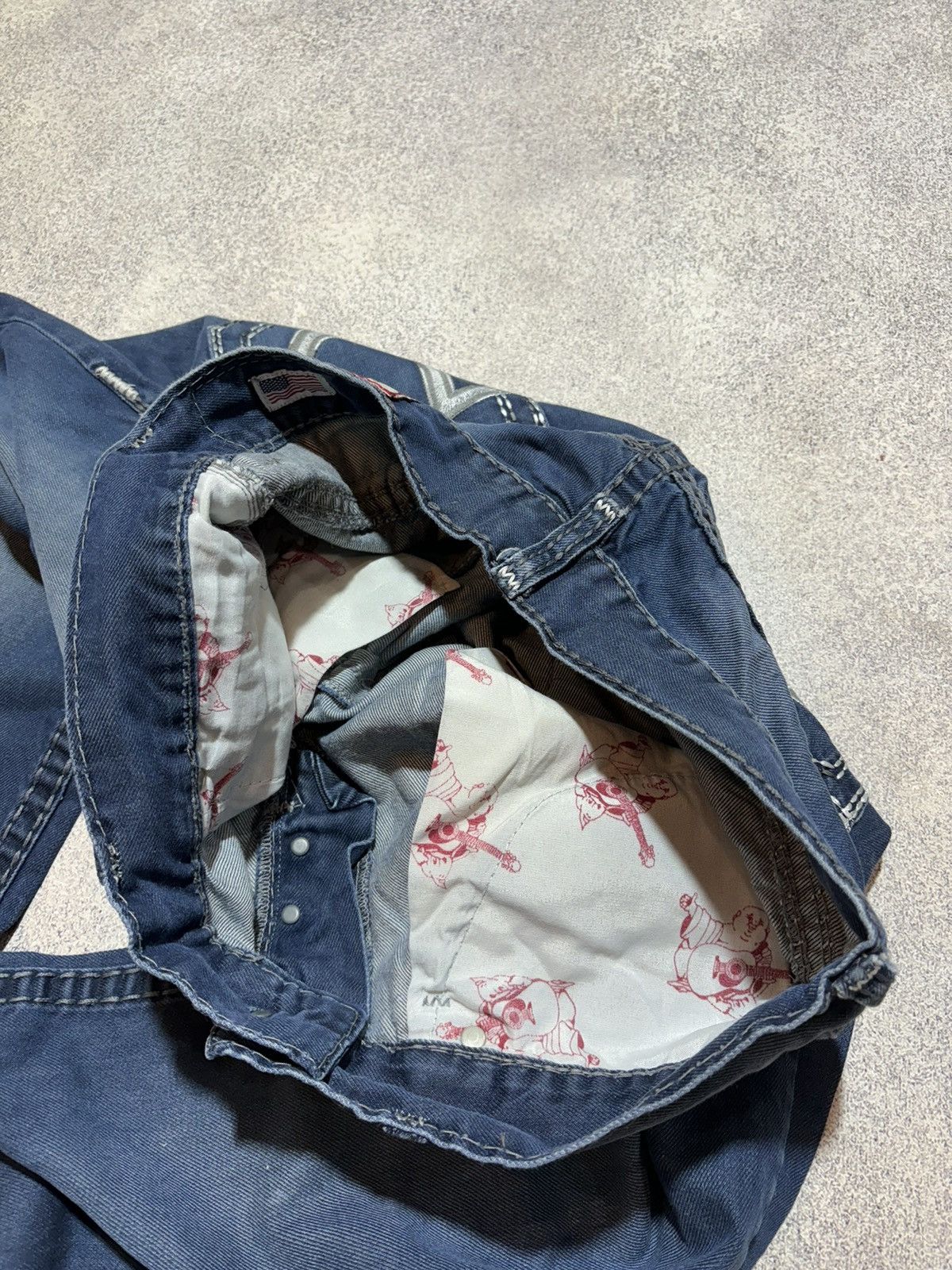 True Religion × Vintage Vintage True Religion Flared Jeans Made in USA size 36 Size US 36 / EU 52 - 12 Thumbnail