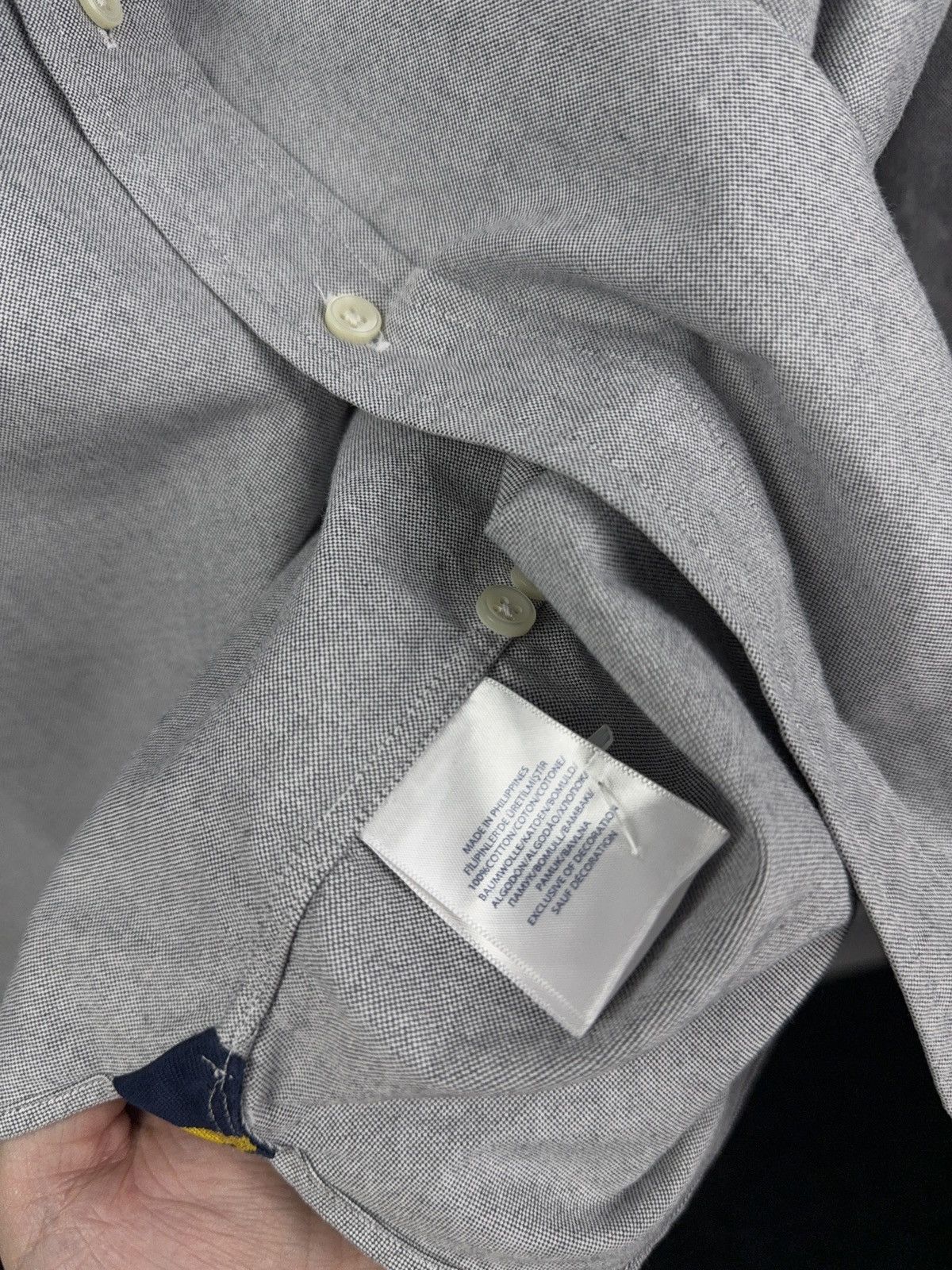 Designer × Polo Ralph Lauren × Vintage Vintage 90s Polo Ralph Lauren Shirt OLD MONEY style Size US XXL / EU 58 / 5 - 5 Thumbnail