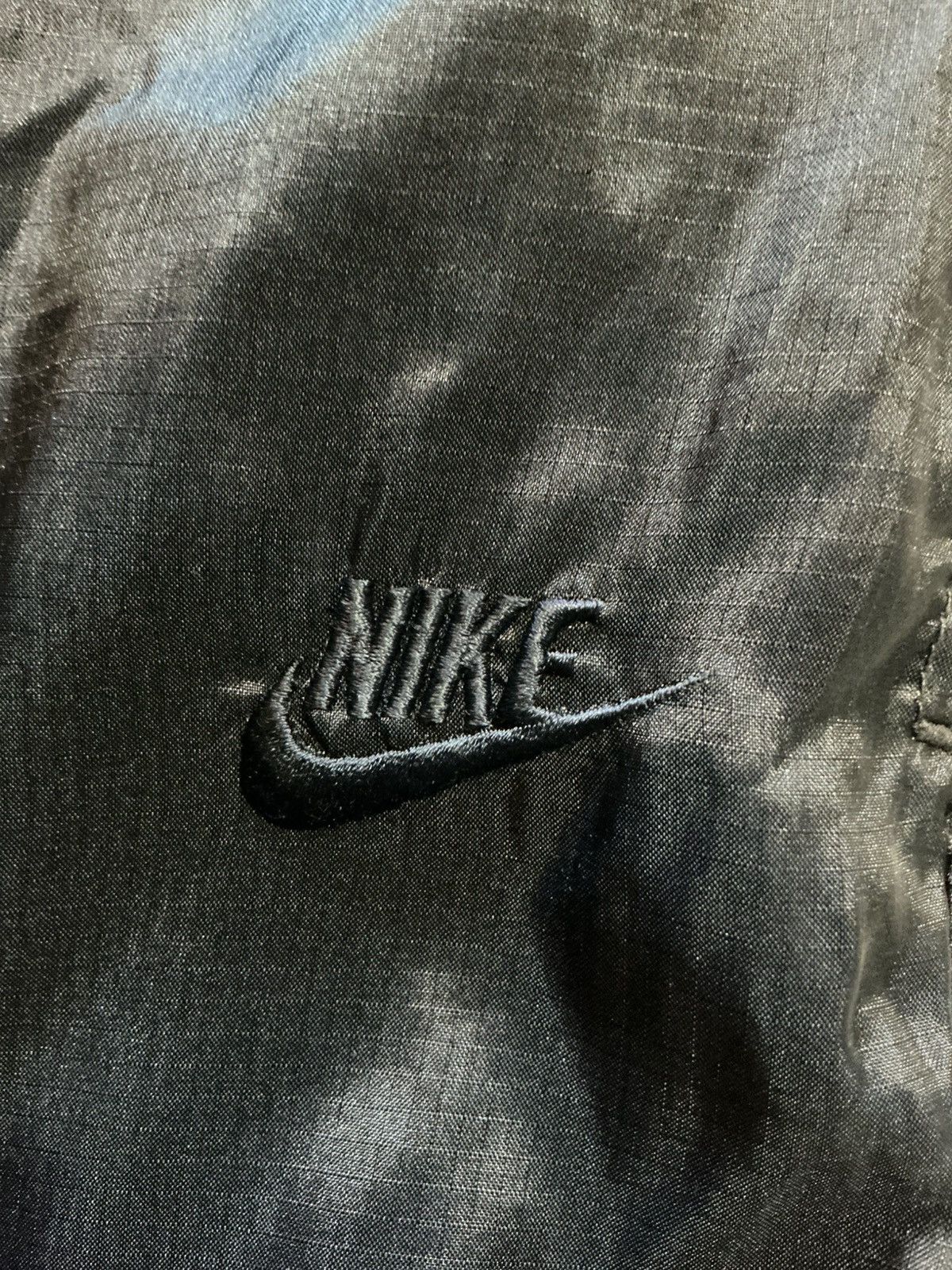 Nike Vintage 90s Nike Swoosh Windbreaker Nylon Lined Track Pants Size US 34 / EU 50 - 7 Thumbnail