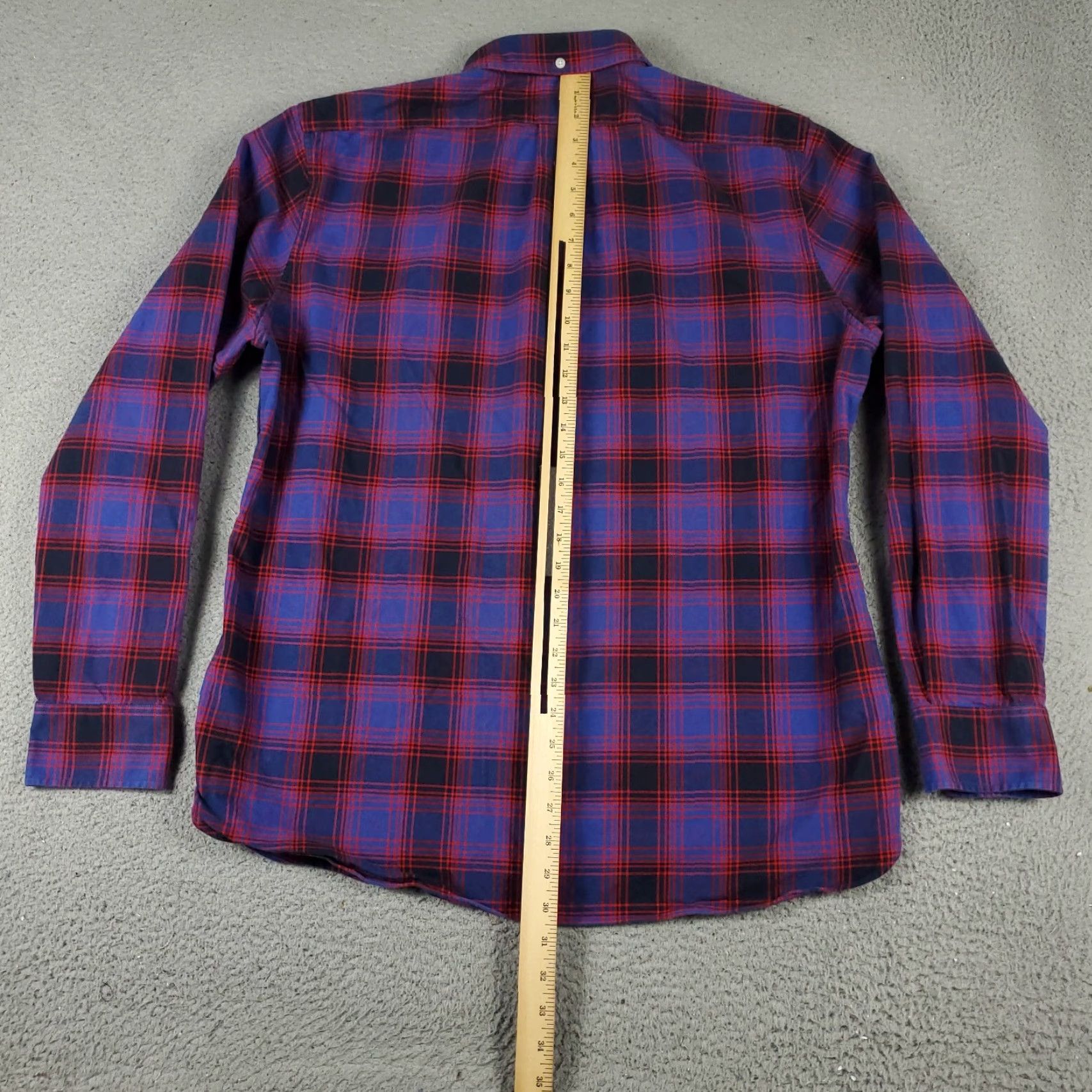 Bonobos BONOBOS Shirt Mens XL Blue Plaid Button-Up Long Sleeve Casual Size US XL / EU 56 / 4 - 3 Thumbnail