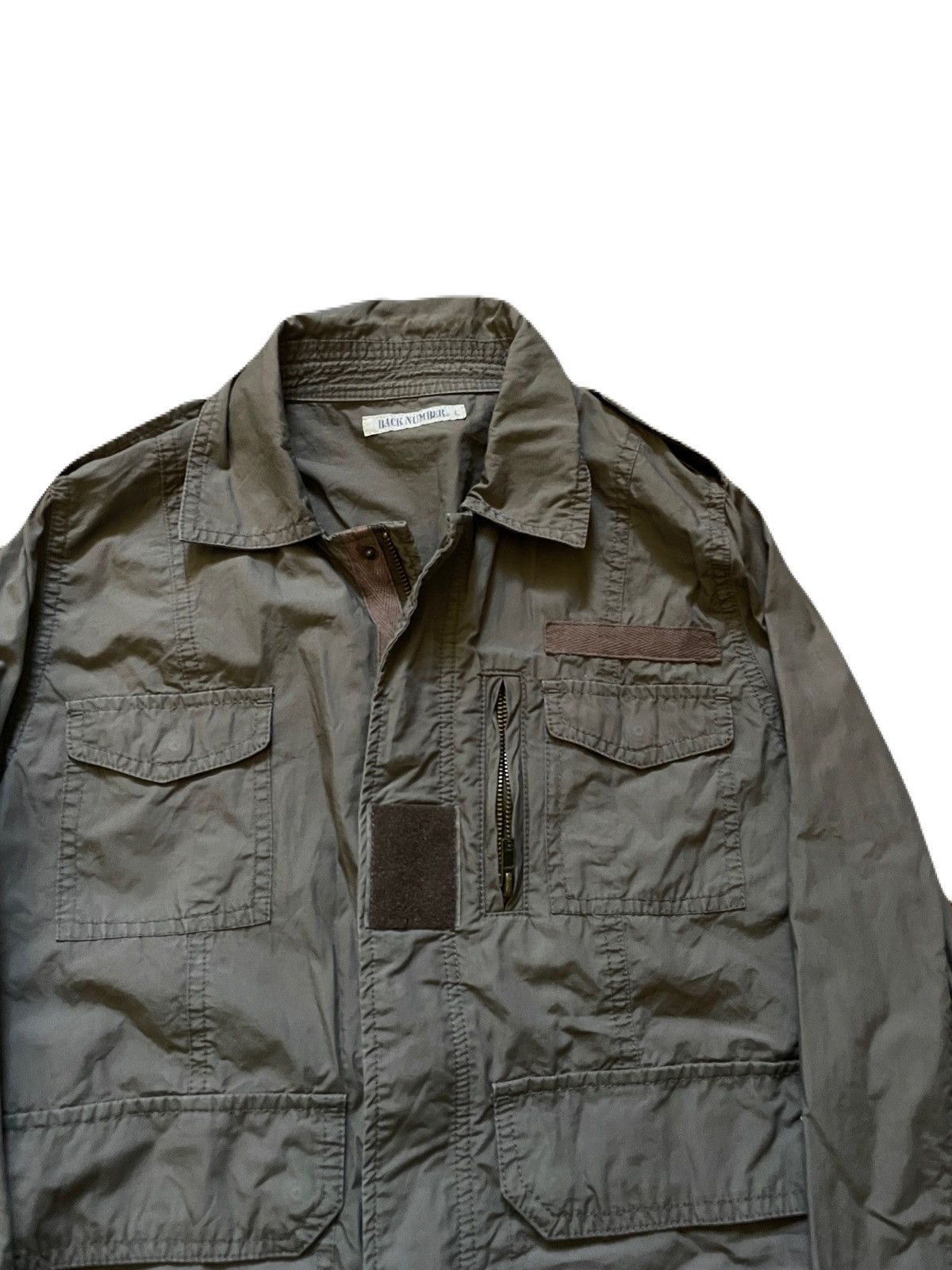 If Six Was Nine 2000s Japanese archive military zip shirts jacket Size US S / EU 44-46 / 1 - 5 Thumbnail