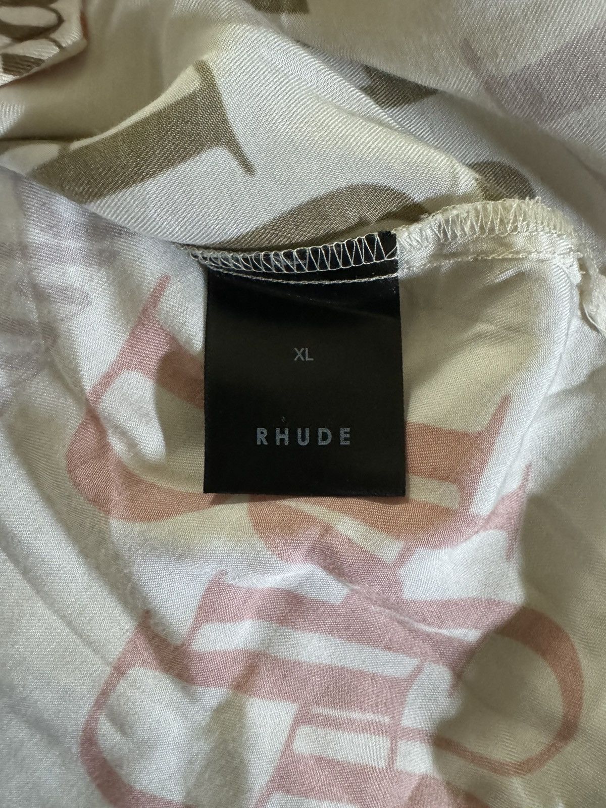 Rhude Rhude Logo Shirt Size US XL / EU 56 / 4 - 3 Thumbnail
