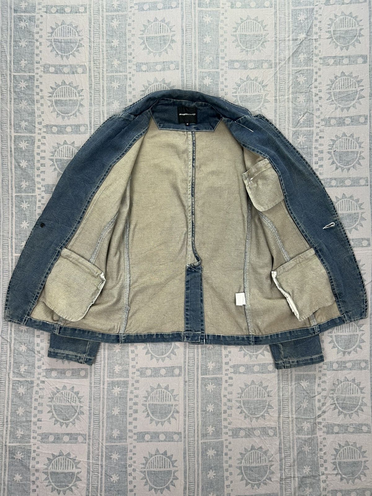 semanticdesign Semantic Design Dirty Soft Denim Jacket Size US XS / EU 42 / 0 - 7 Thumbnail