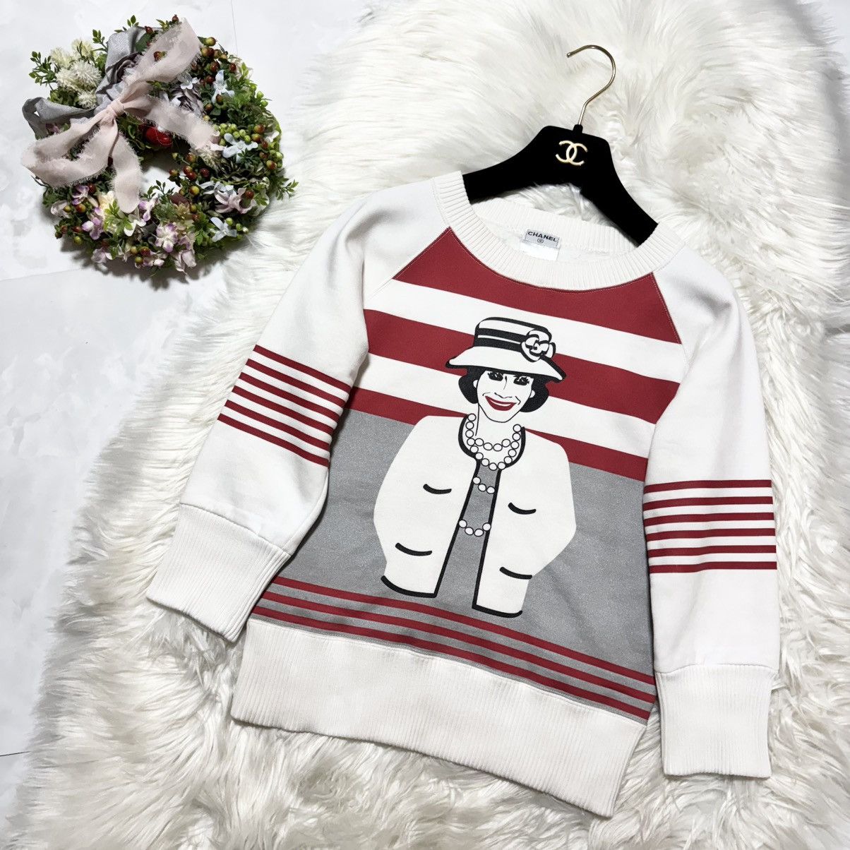 Chanel runway Chanel Mademoiselle sweatshirt, knit sweater Size XS / US 0-2 / IT 36-38 - 5 Thumbnail