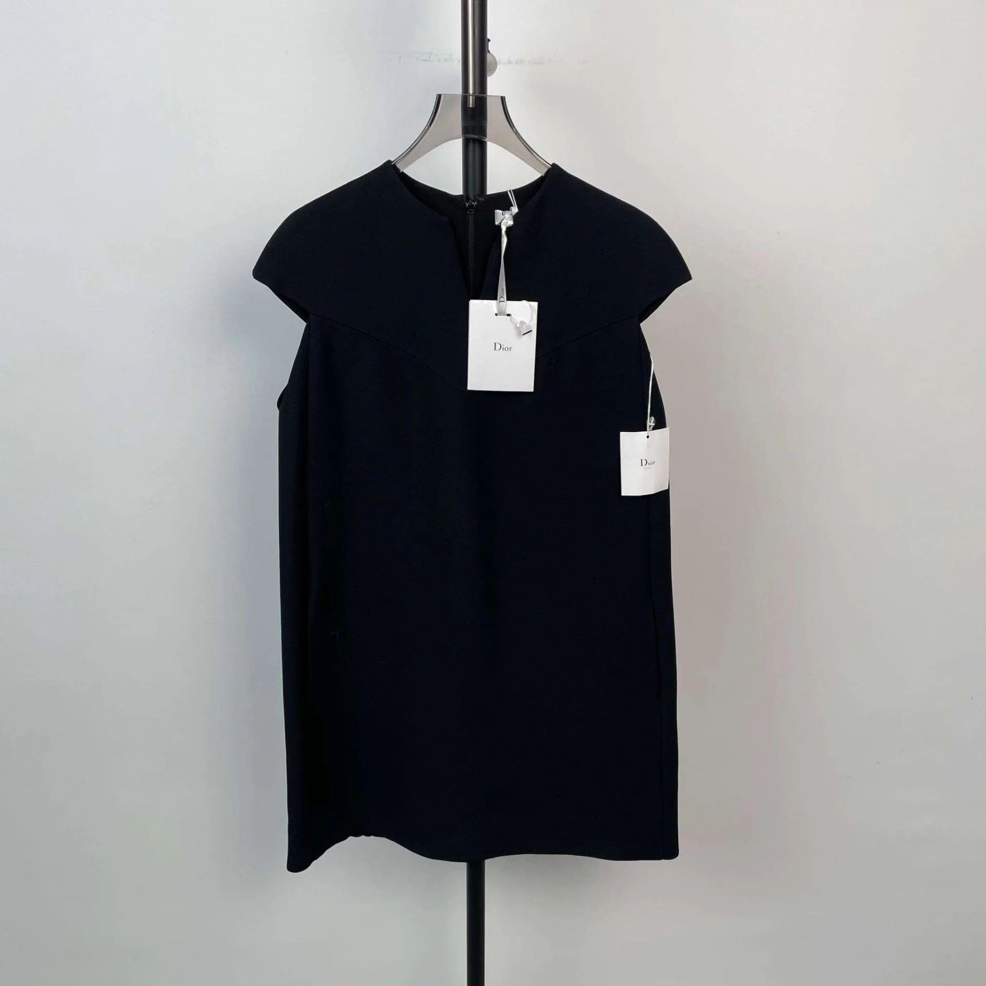 Dior Dior Chiffon Dress 34 Black Size XS / US 0-2 / IT 36-38 - 1 Thumbnail