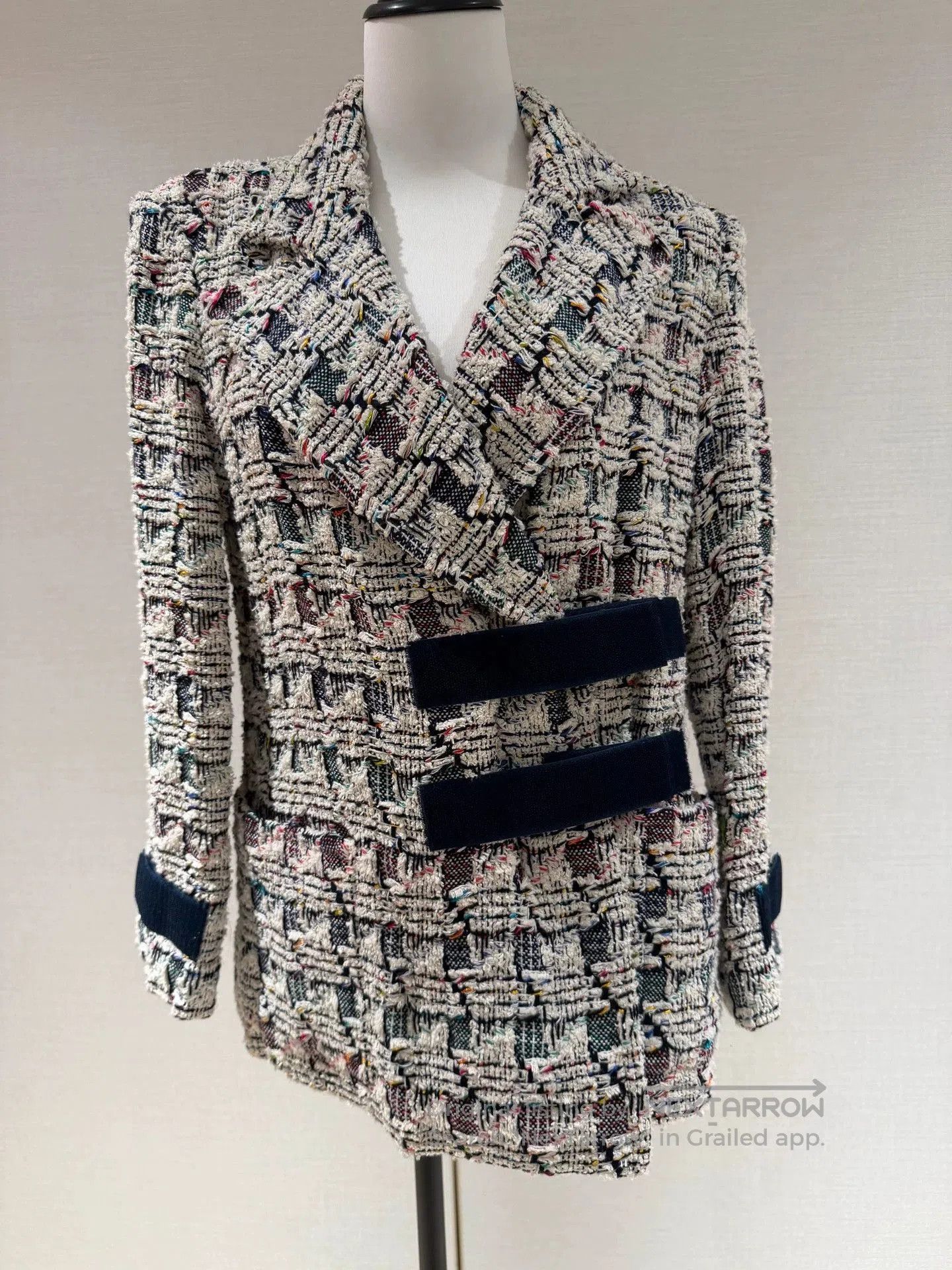 Chanel Chanel 17 Multicolor Woven Coat 38. Size US M / EU 48-50 / 2 - 1 Thumbnail