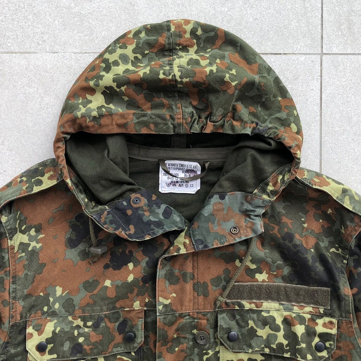 Vintage Vintage 1994 German Army Field Parka Military Jacket Size US L / EU 52-54 / 3 - 17 Thumbnail
