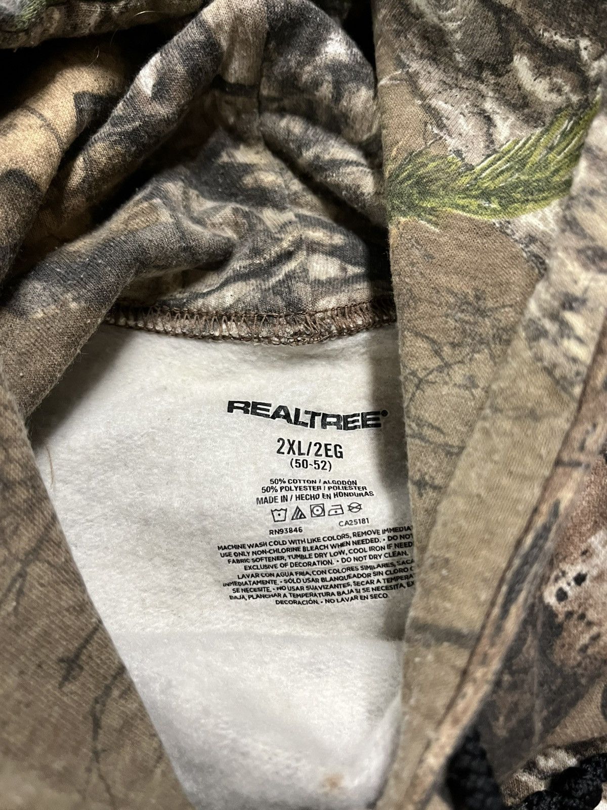 Carhartt × Vintage Realtree camo blank boxy fit heavy cotton hoodie rare hype Size US XXL / EU 58 / 5 - 5 Thumbnail