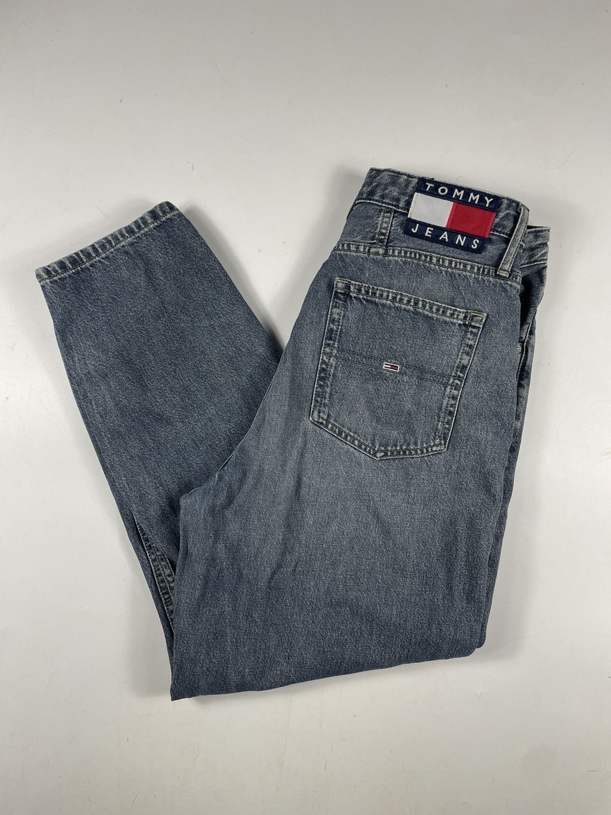 Tommy Hilfiger Tommy hilfiger rare boxy loose pants denim jeans retro Size US 30 / EU 46 - 1 Thumbnail