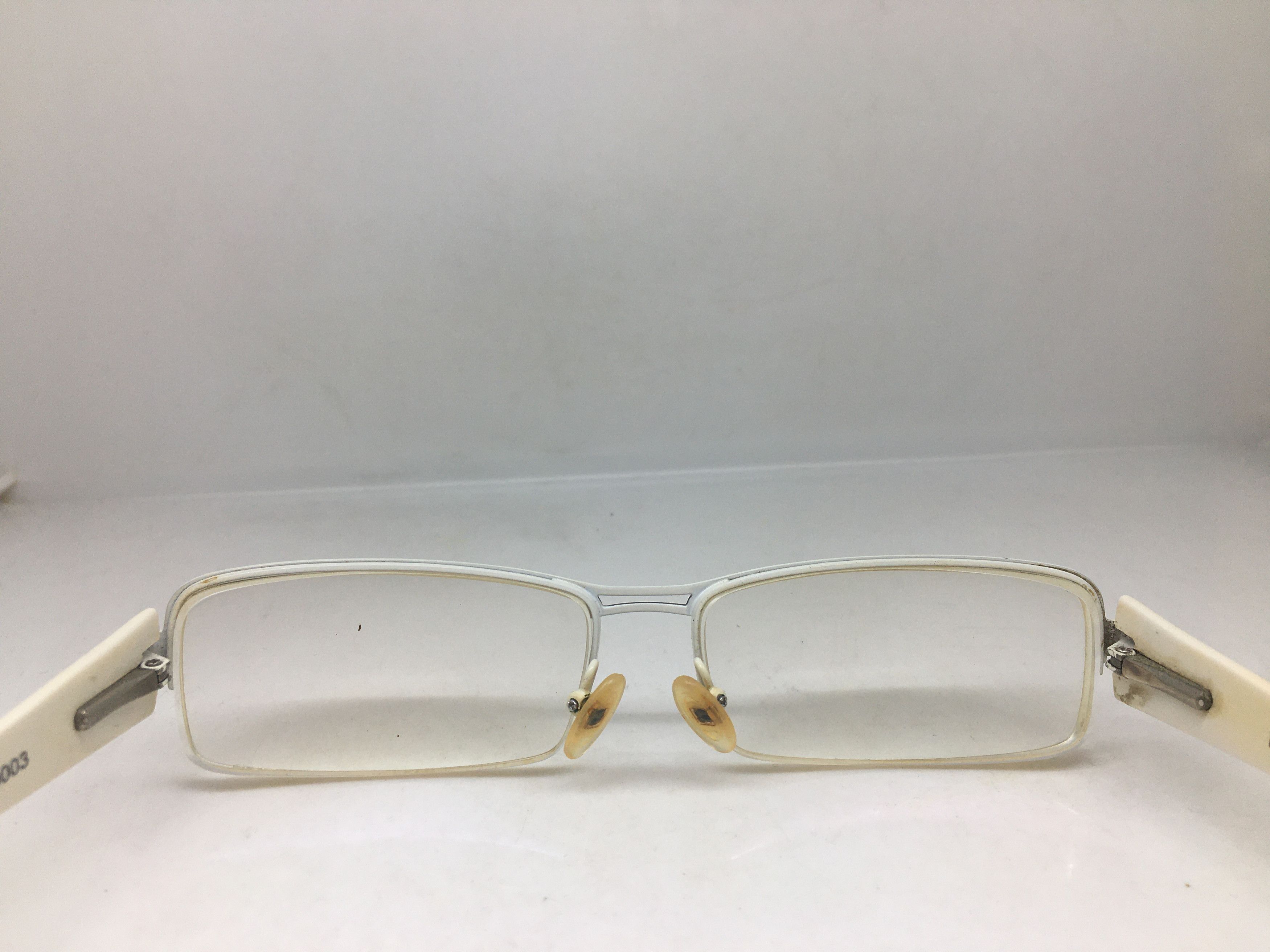 Other Mikli ML 1017 Black White Half-rim RX Eyeglasses Frame Size ONE SIZE - 5 Thumbnail