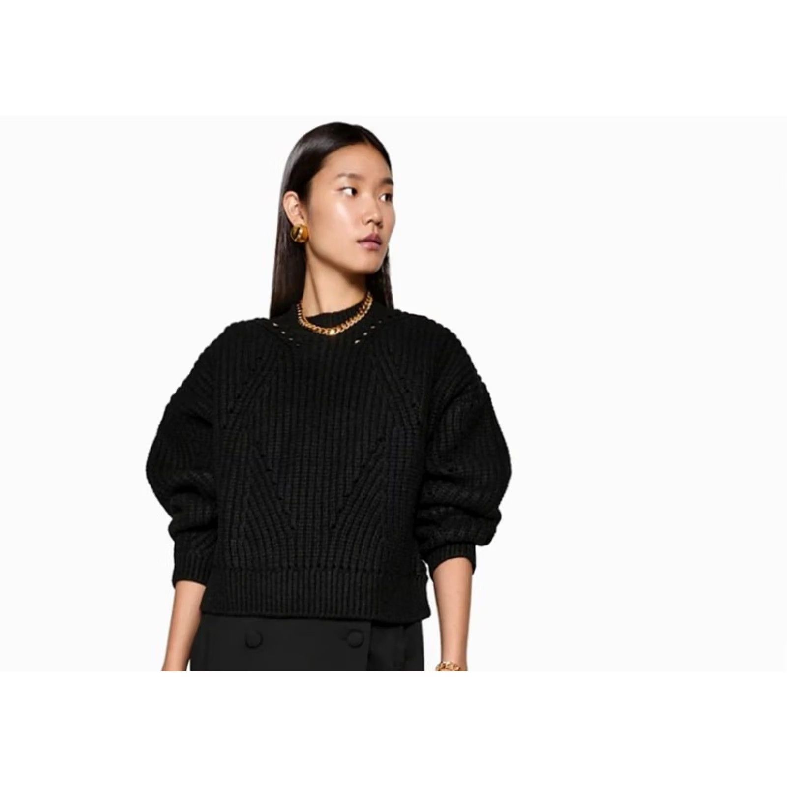 Rebecca Minkoff VINTAGE Rebecca Minkoff Brooks Split Hem Sweater? Size S / US 4 / IT 40 - 2 Thumbnail