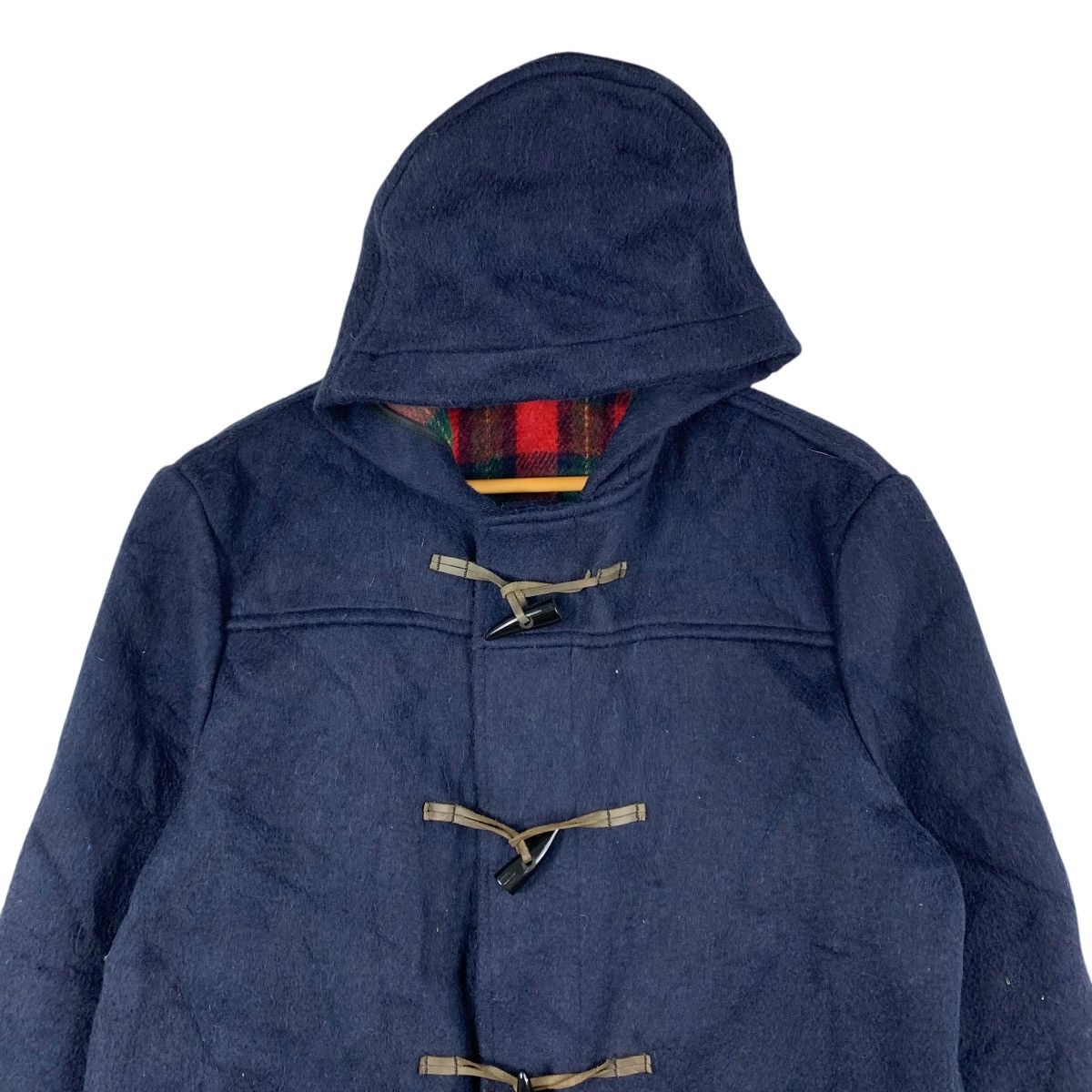 Original Montgomery Vintage 90s TIBBETT MONTGOMERY England Brand Hooded Coat Size US L / EU 52-54 / 3 - 4 Thumbnail