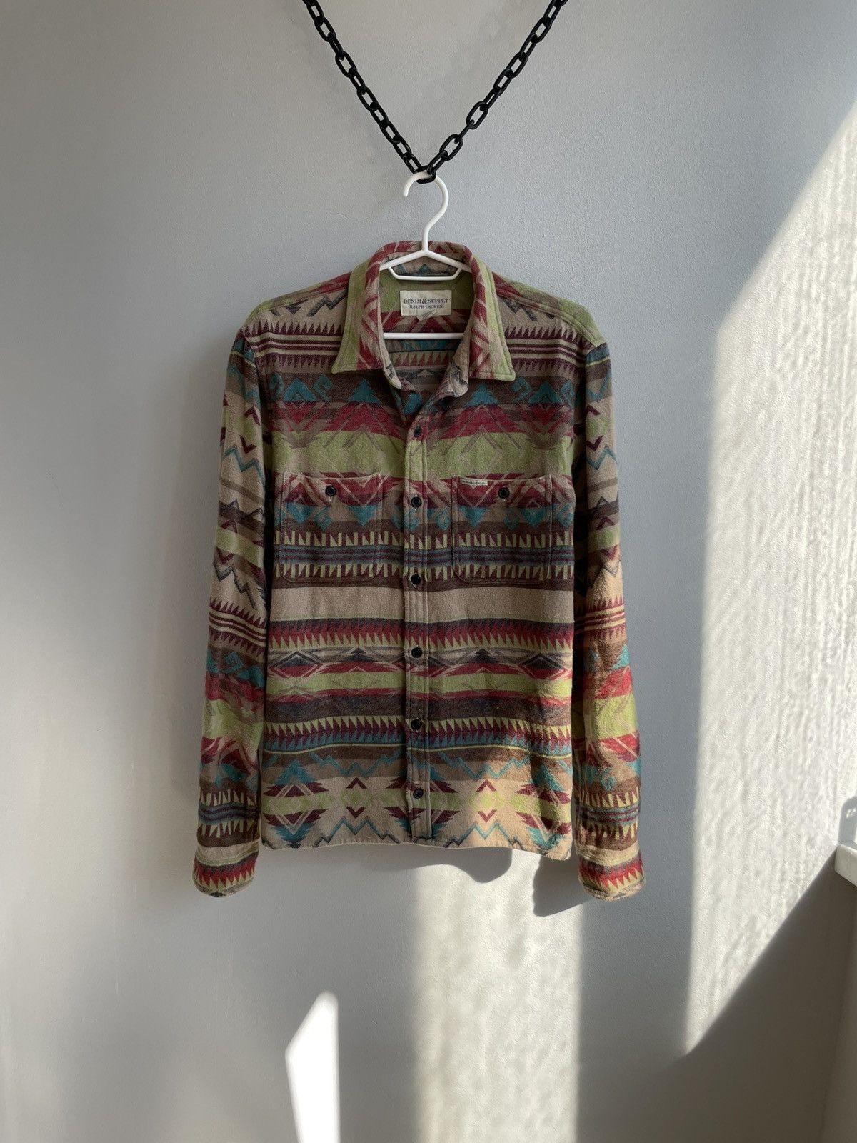 Denim & Supply Ralph Lauren Ralph Lauren Denim Supply Aztec Button Up shirt Overshirt Size US M / EU 48-50 / 2 - 1 Thumbnail