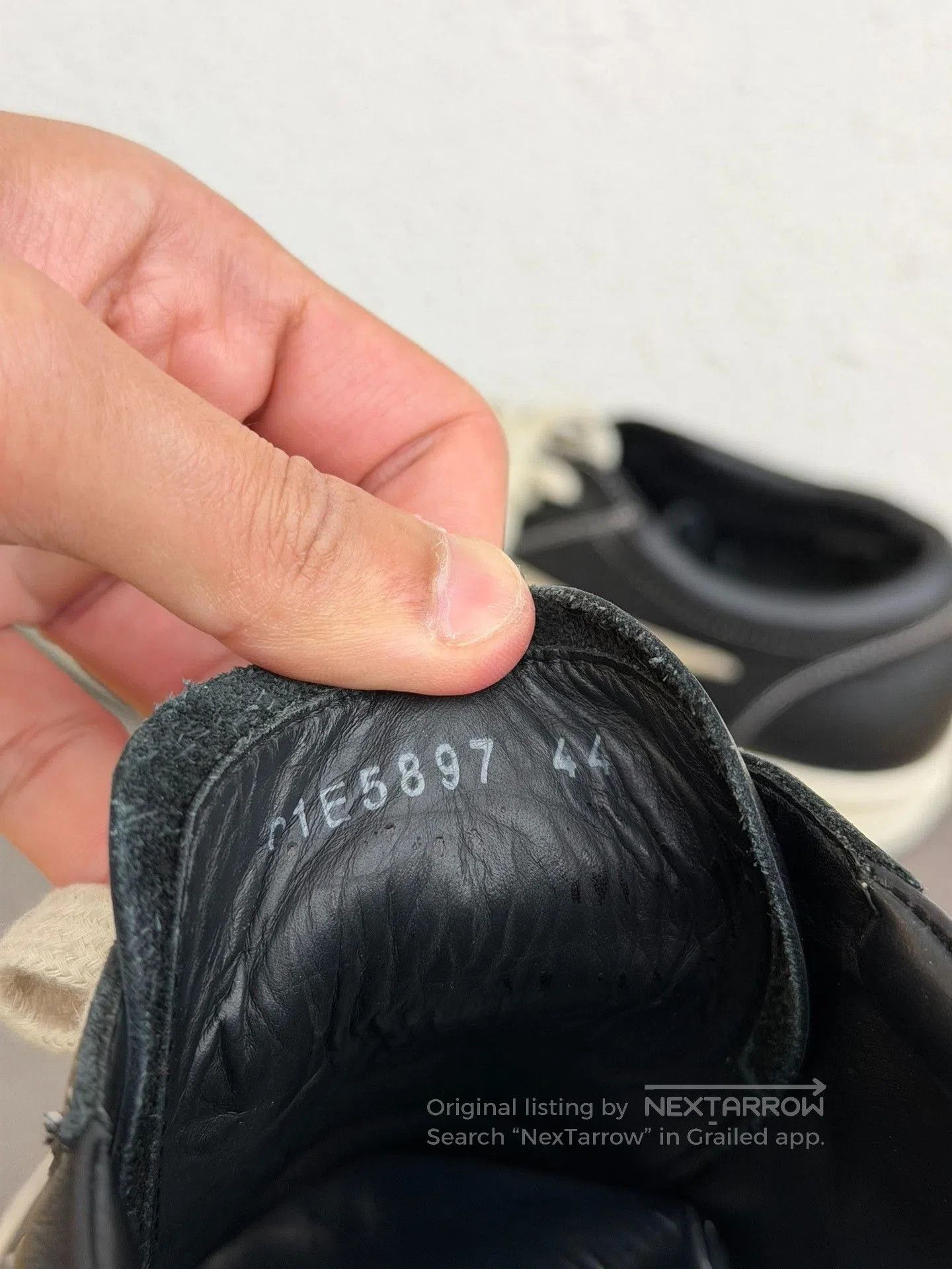 Rick Owens Rick Owens Inspired Vans Low-Top Leather. Size US 10 / EU 43 - 6 Thumbnail