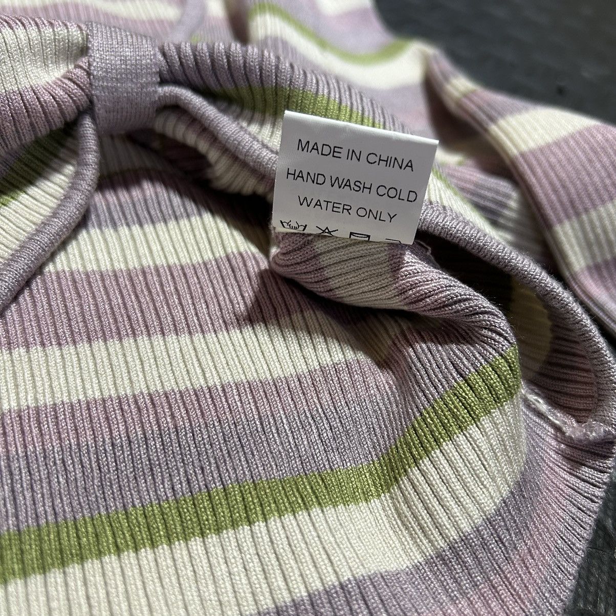 Other Olivaceous Crop Top Ruched Striped Women’s Small Pastel Size S / US 4 / IT 40 - 7 Thumbnail