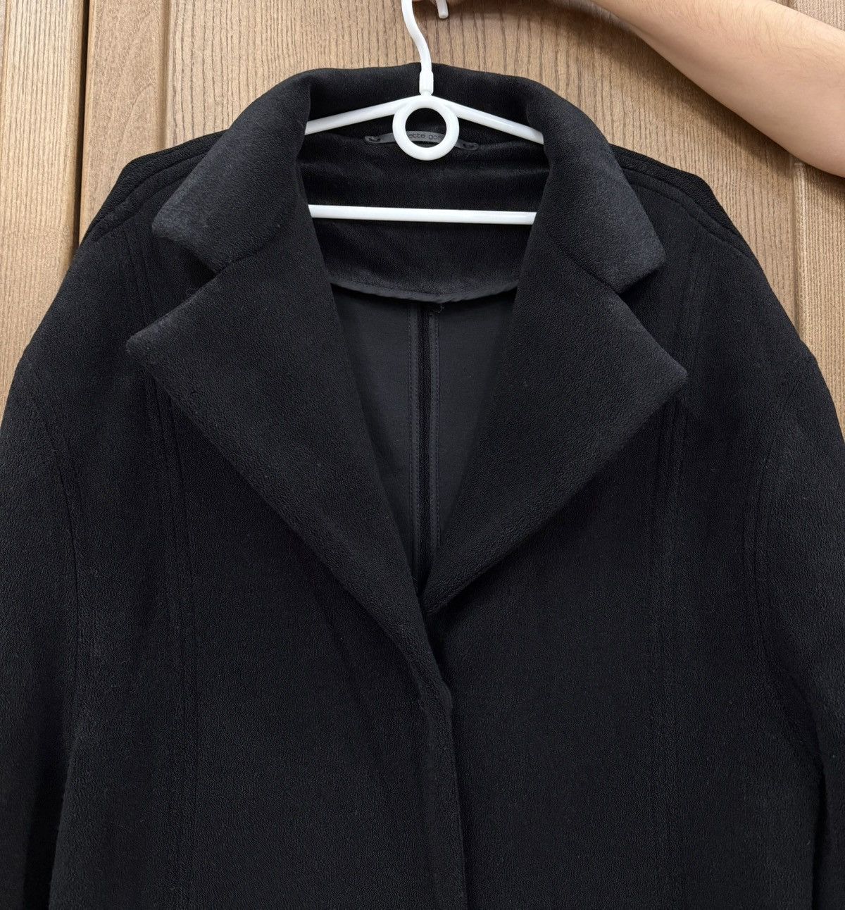 Annette Gortz Annette Gortz Avant Garde Black Coat Womens Size L Size L / US 10 / IT 46 - 4 Thumbnail