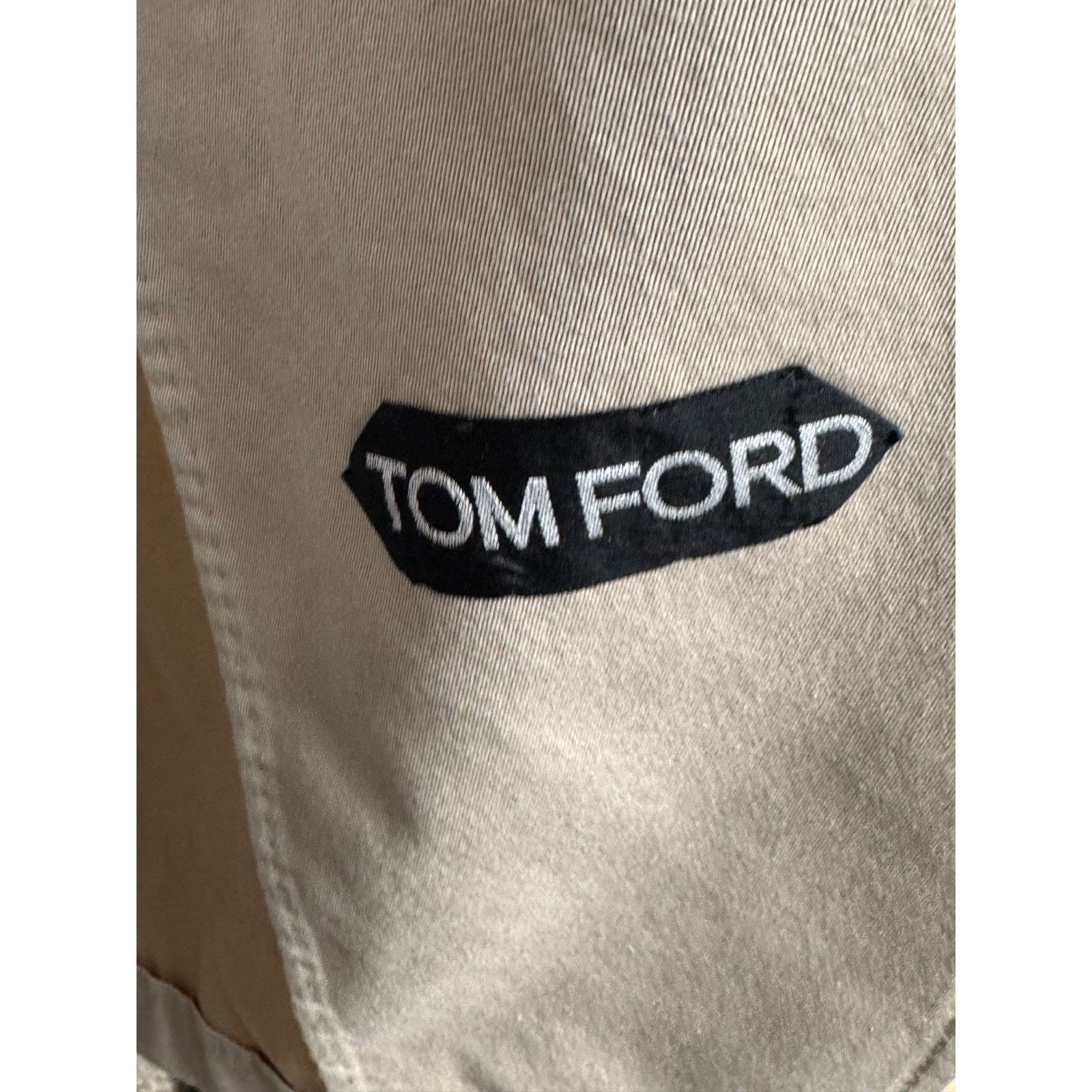 Tom Ford Tom Ford 2 Pc Summer Cotton Beige Tan Suit 54L 44L 38x32 Size 44L - 8 Thumbnail