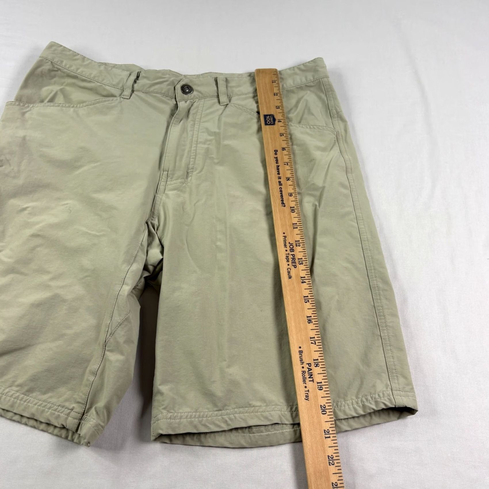 Patagonia Patagonia Shorts Mens 35 Beige Rock Craft Cargo Outdoor Hiking Trail Stretch Shorts Mens Beige Rock Craft Cargo Outdoor Hiking Trail Stretch Size US 35 - 7 Thumbnail