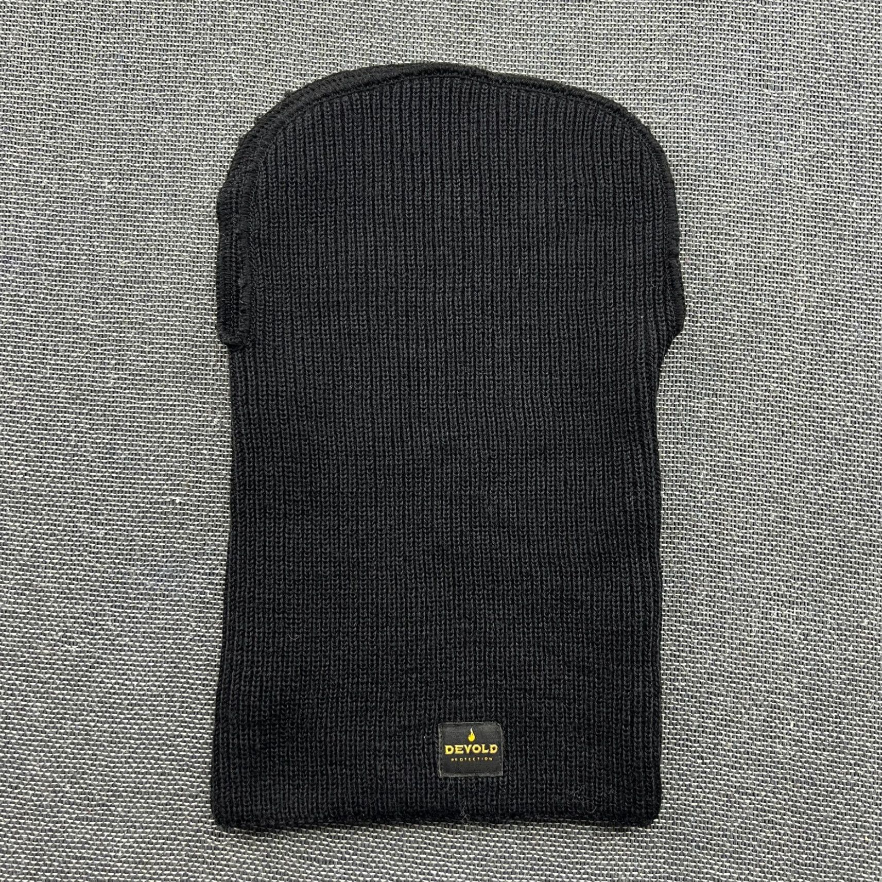 Vintage Devold Neck Warmer 100% Wool OS Tube Scarf Outdoor Gaiter Black Knitted Size ONE SIZE - 2 Thumbnail