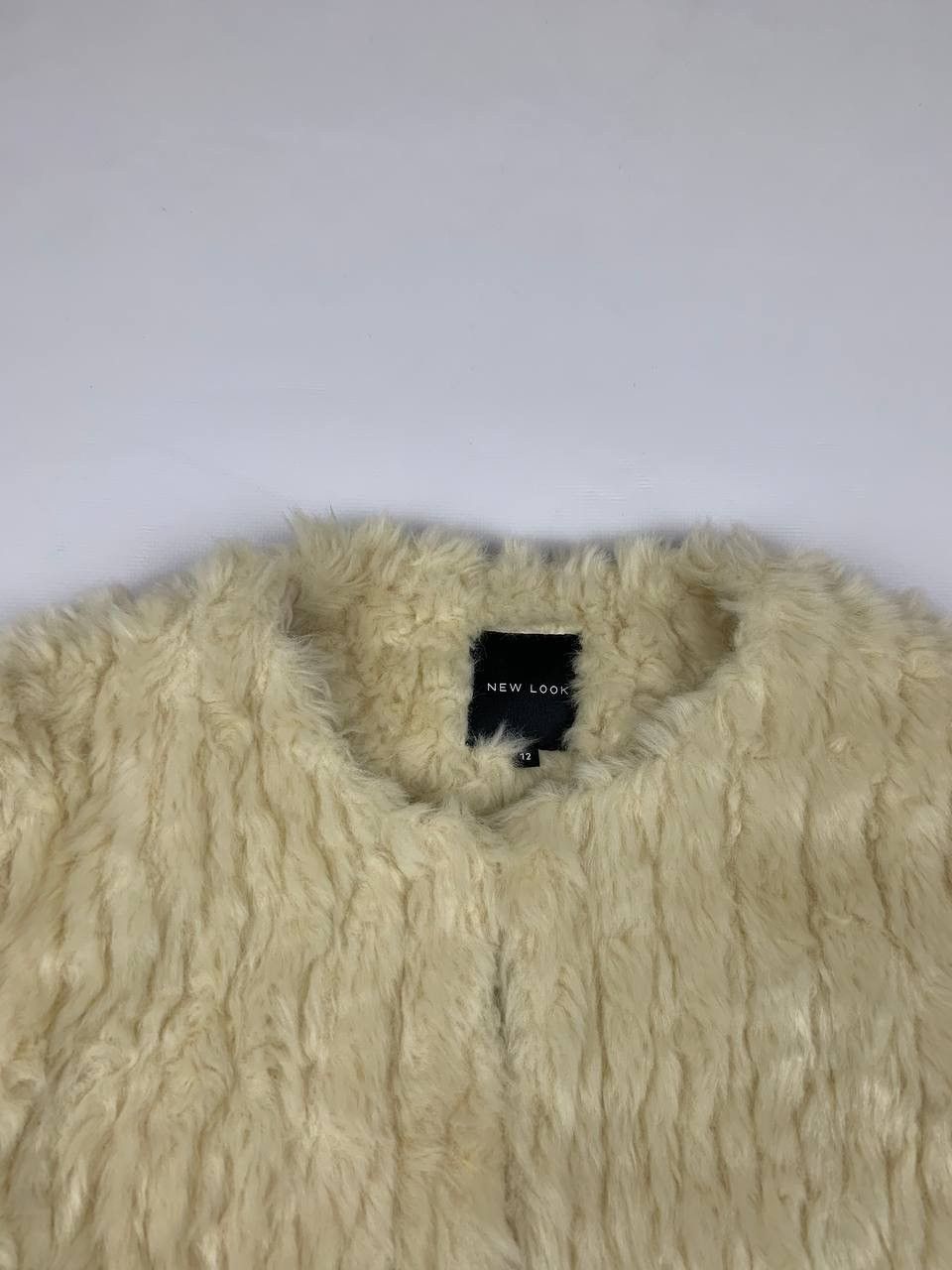 Japanese Brand Faux Fur Coat Cropped Jacket IfSixWasNine Y2K Style Size M / US 6-8 / IT 42-44 - 6 Thumbnail