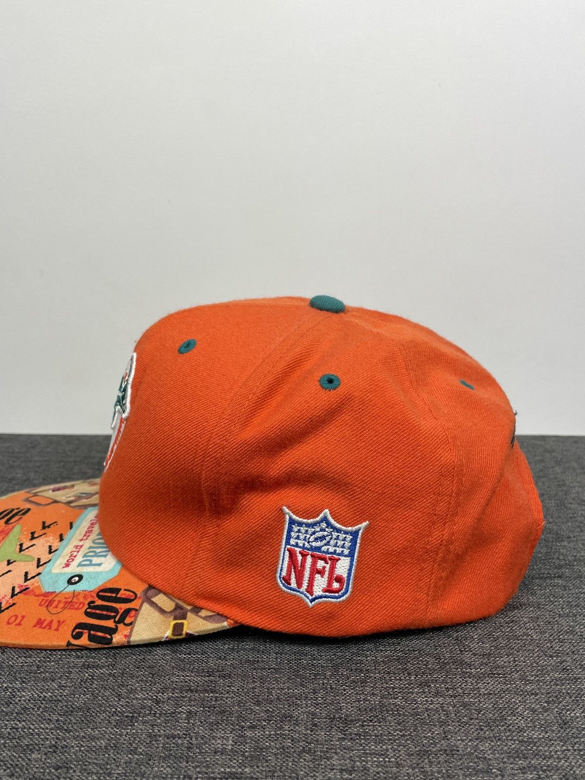NFL × Vintage Vintage NFL Miami Dolphins Hat Cap Size ONE SIZE - 6 Thumbnail