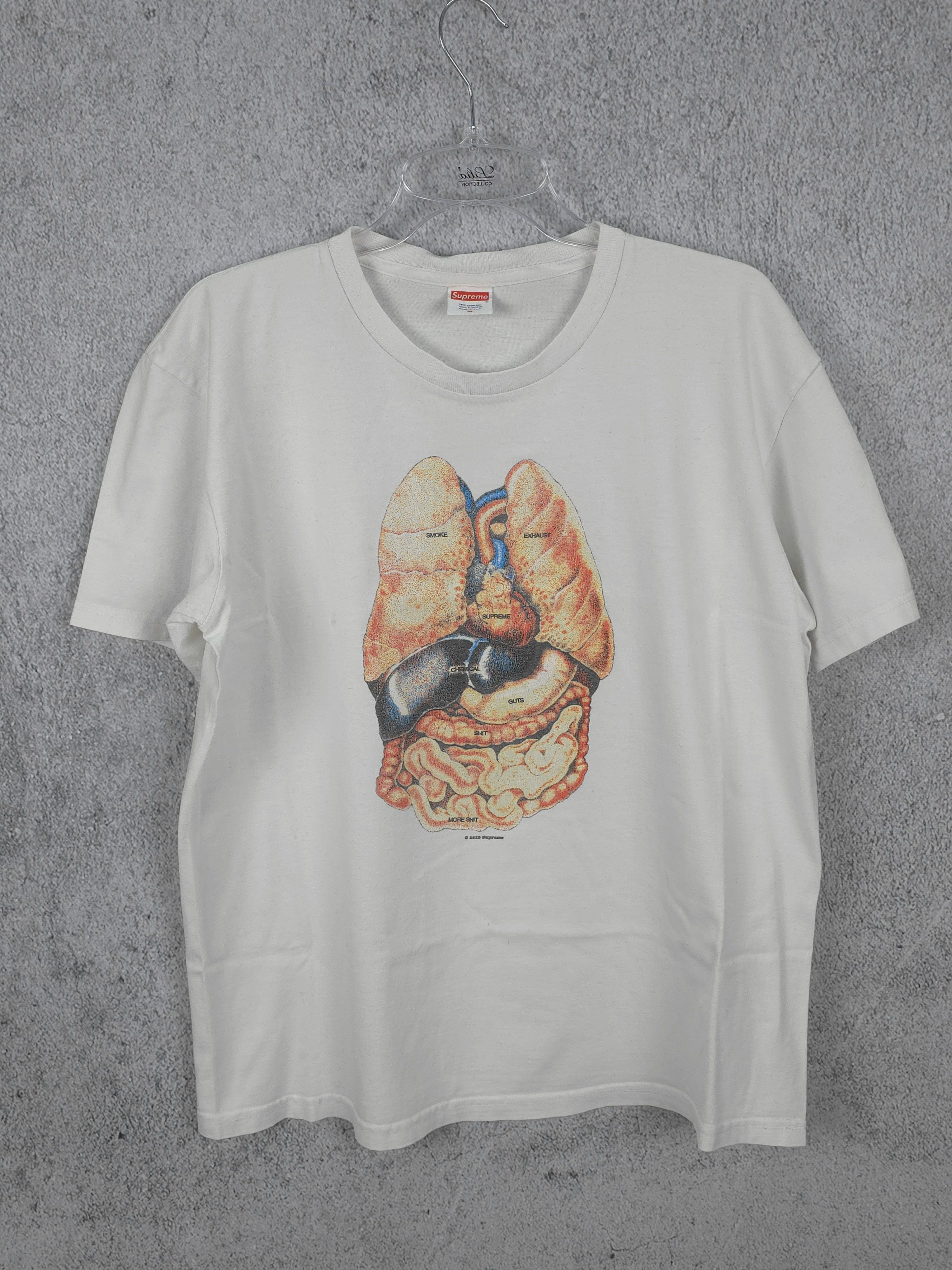 Supreme Supreme Guts Tee 2018 white Size US M / EU 48-50 / 2 - 1 Thumbnail