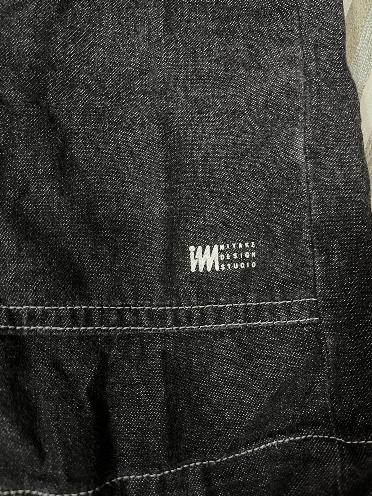 Issey Miyake Issey Miyake Studio Denim Work Jacket Size US L / EU 52-54 / 3 - 4 Thumbnail
