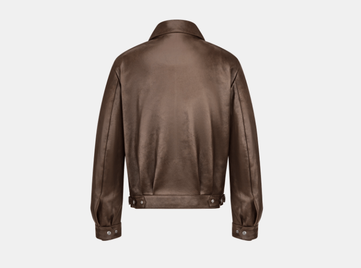 Dior o1w1db10525 483L41 Zipped Jacket in Brown Size US S / EU 44-46 / 1 - 2 Thumbnail